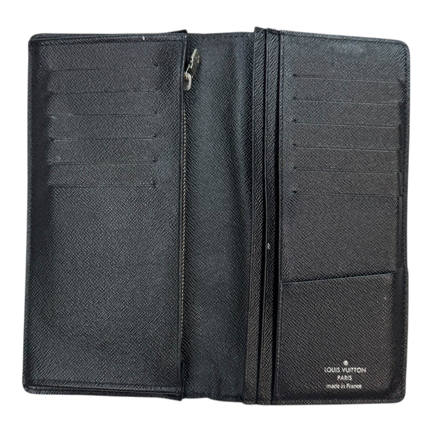 Louis Vuitton Damier Graphite Long Wallet Black