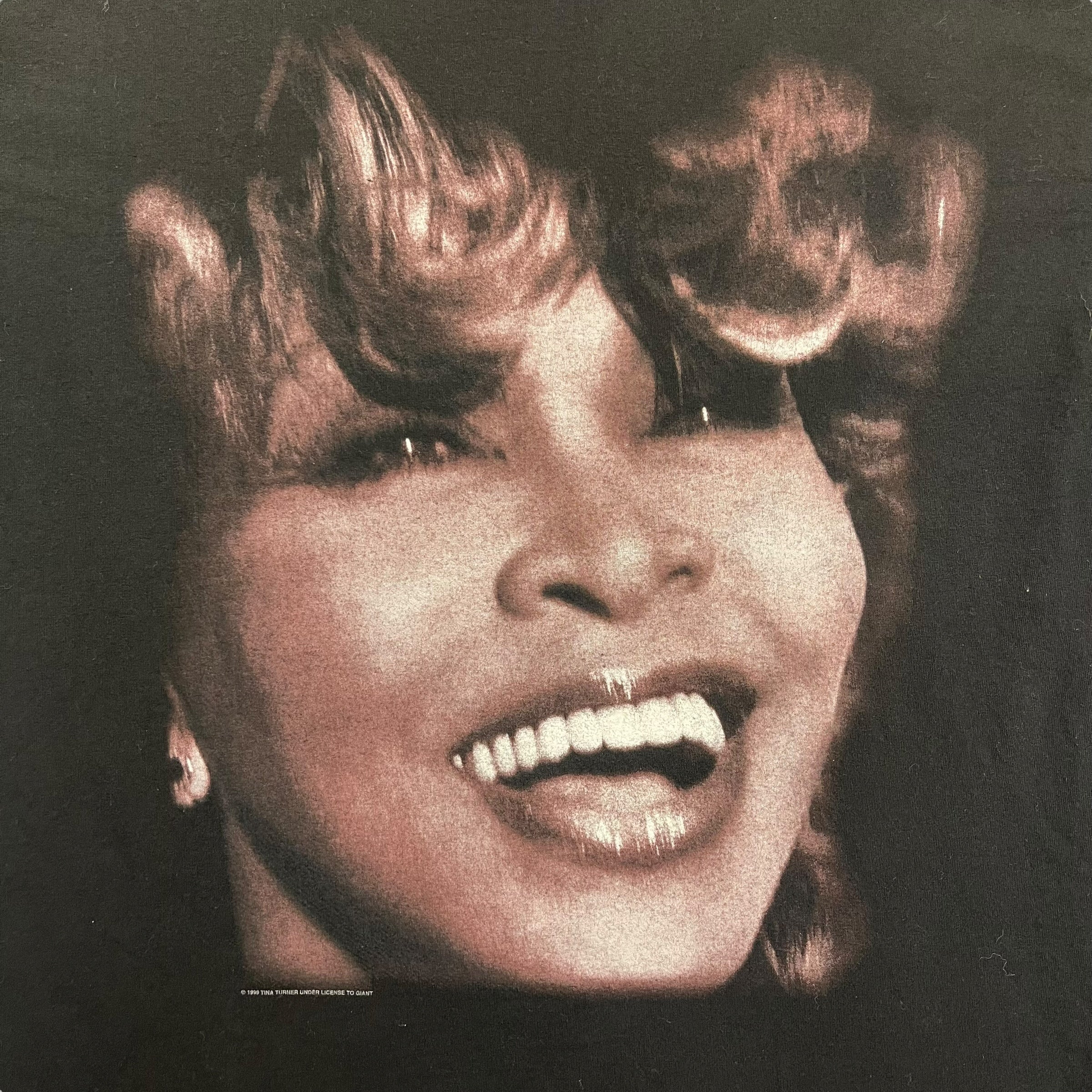 1999 Tina Turner Twenty Four Seven Tee Black