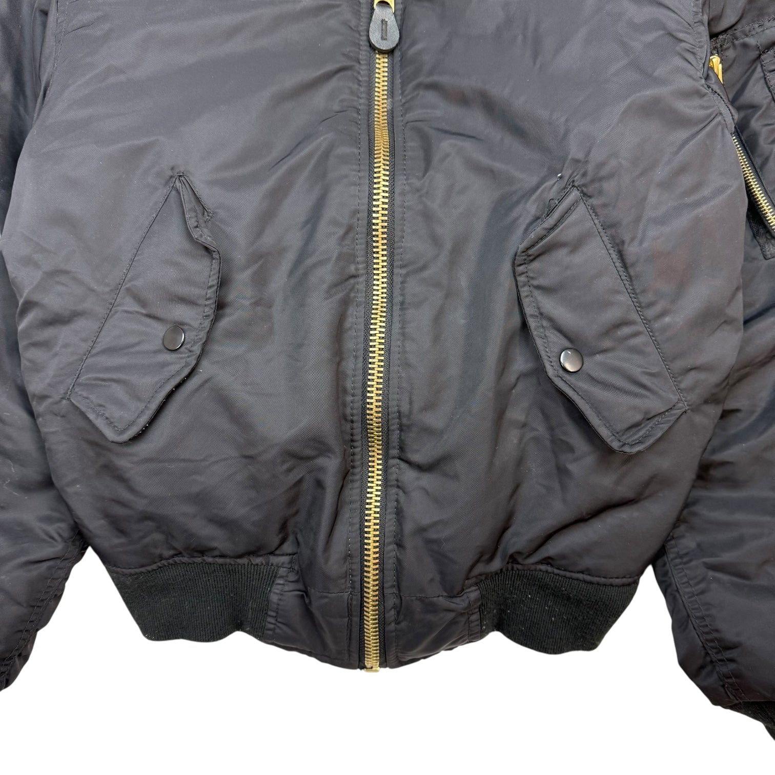 Vintage Alpha Industries MA1 Jacket Black