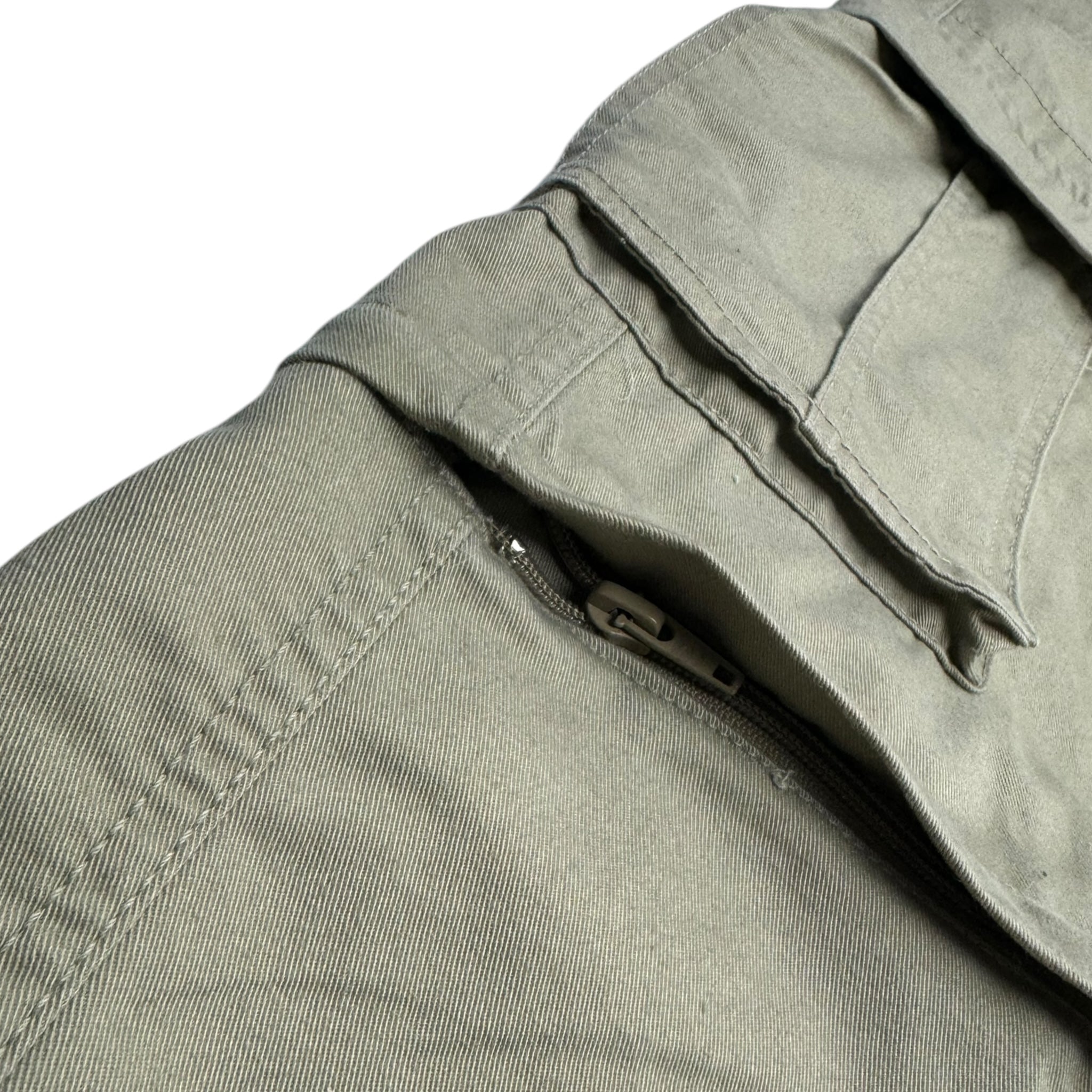 Vintage Bugle Boy Hybrid Cargo Pants Formal Taupe