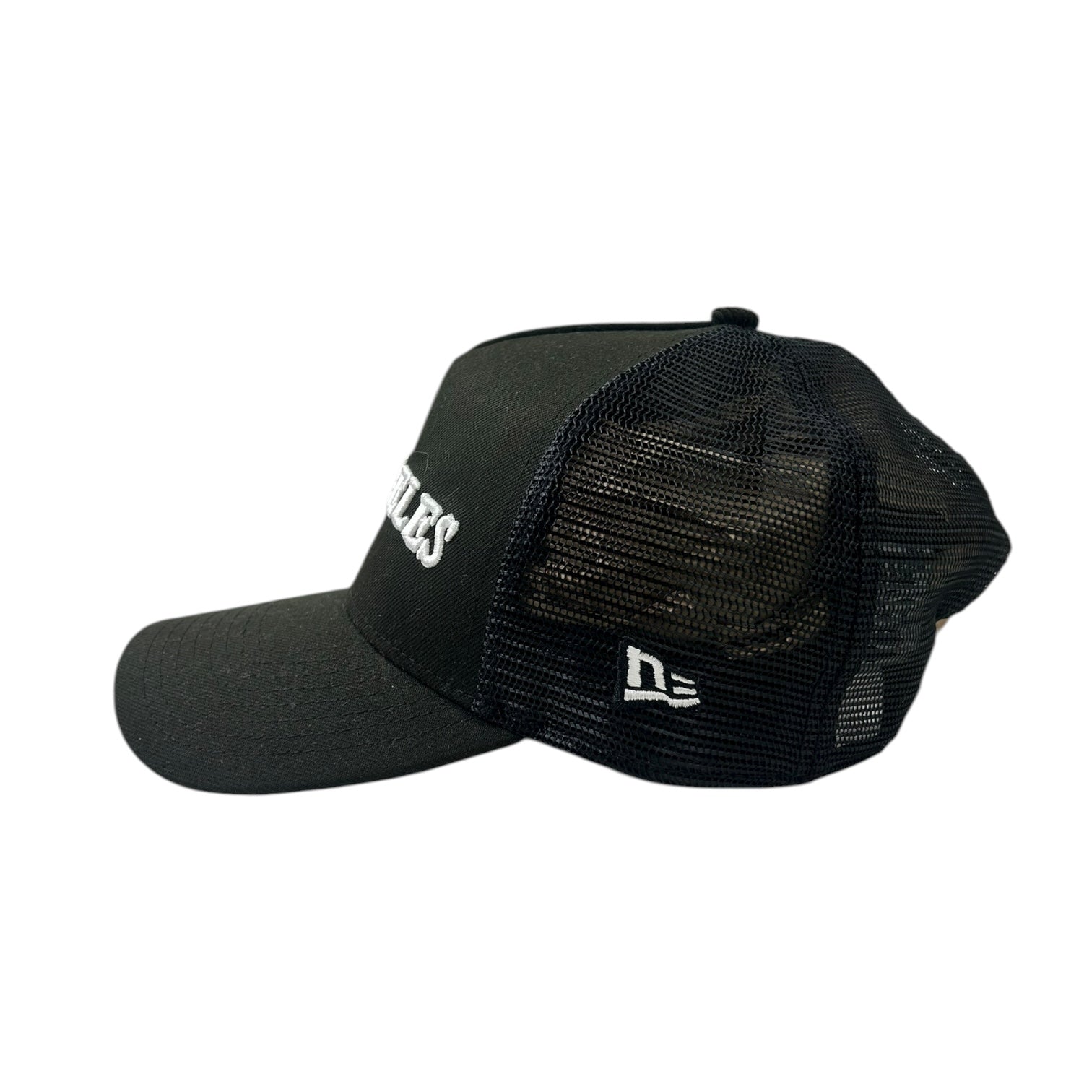 New Era Los Angeles Lakers Trucker Hat Black