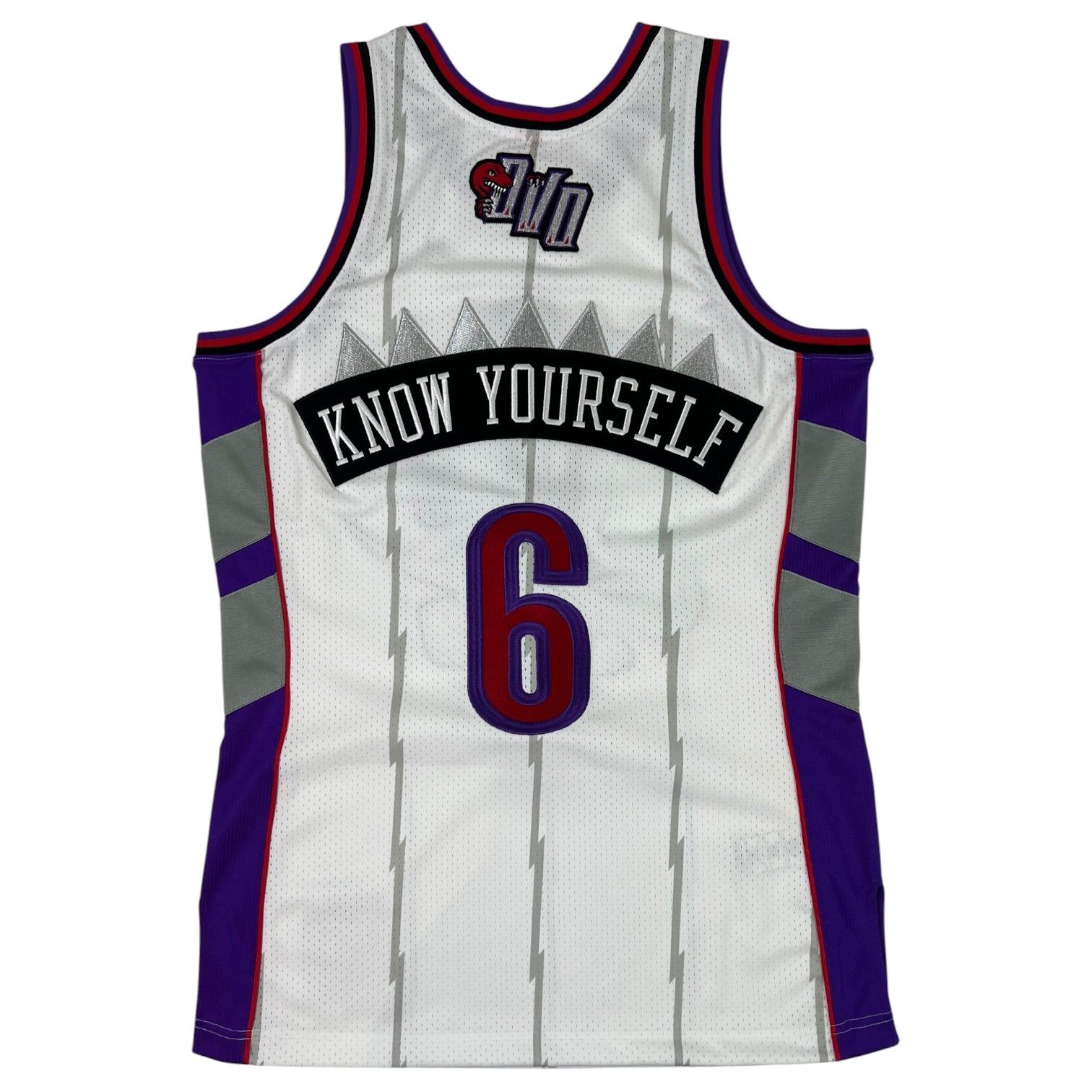 OVO x Mitchell & Ness Toronto Raptors Hardwood Classic Swingman Jersey White