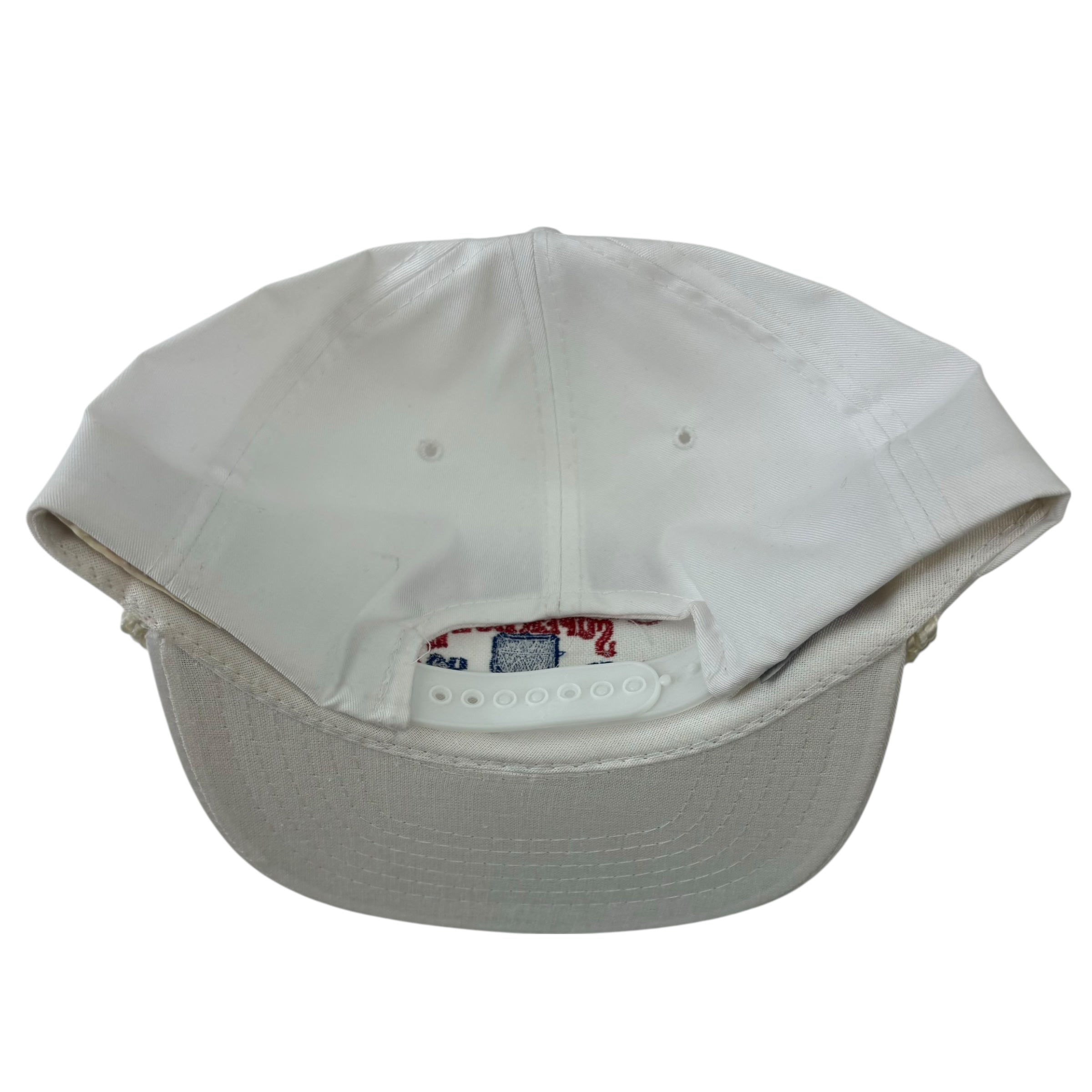 Vintage 1990 New York Giants Super Bowl Champions SnapBack Hat White