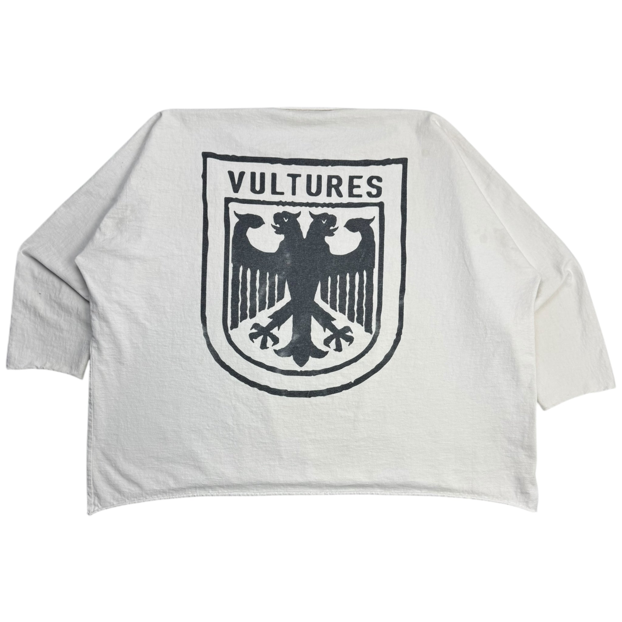 Vultures Longsleeve Tee White