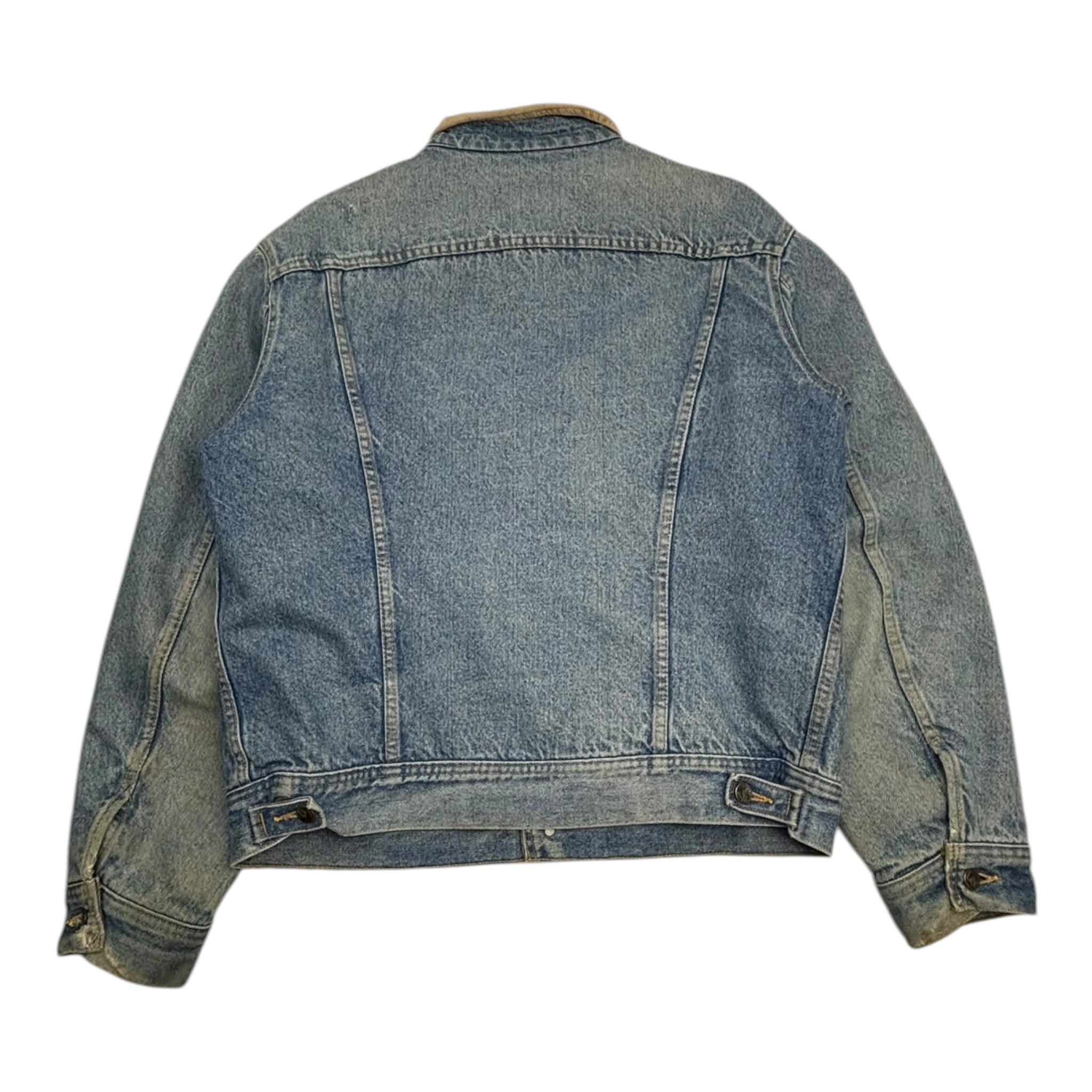 Vintage Lee Storm Rider Lined Denim Jacket