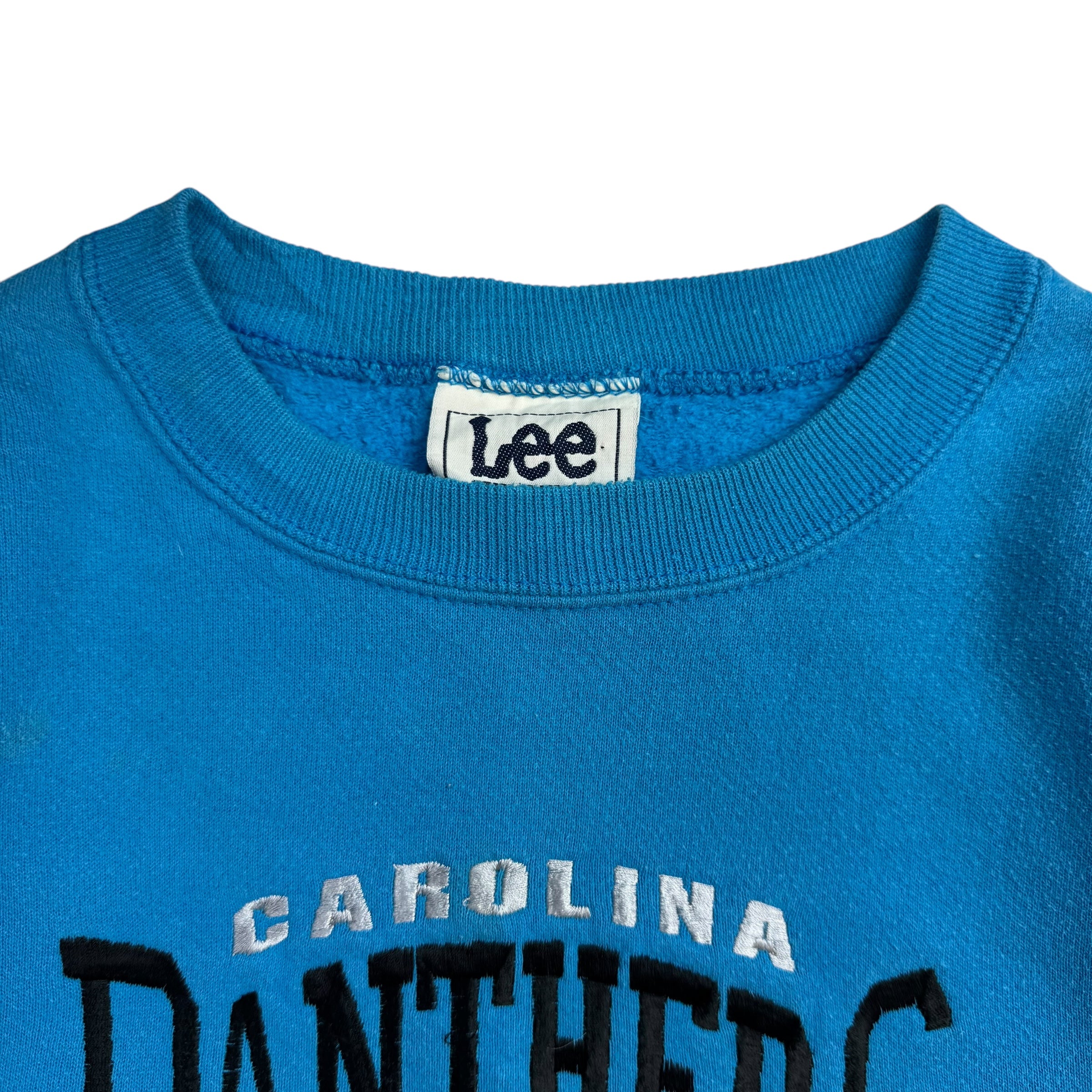 Vintage Lee Carolina Panthers Crewneck Blue