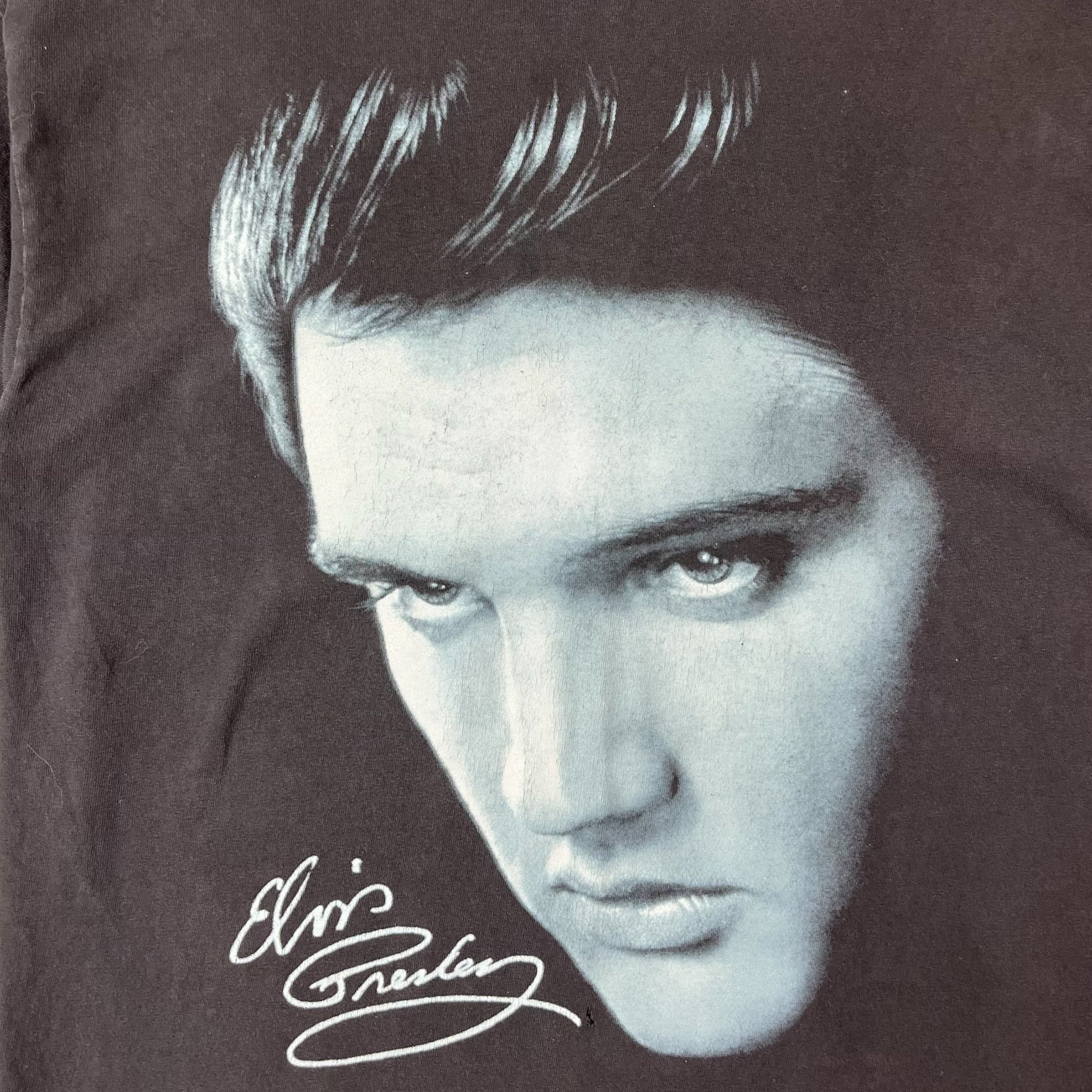 Vintage Elvis Presley Tee Black