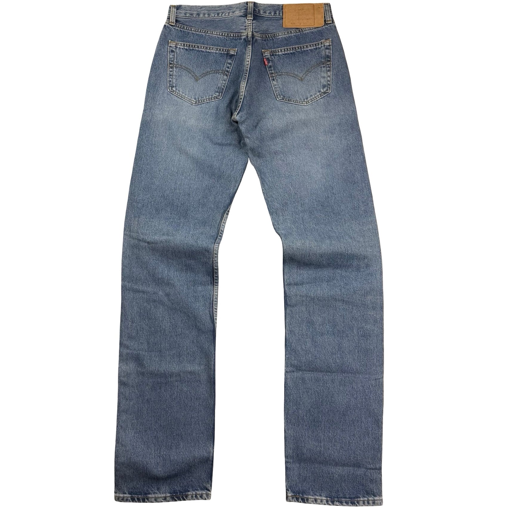Vintage Levi’s 501 Light Wash Upside Down Tab Denim Jeans Blue