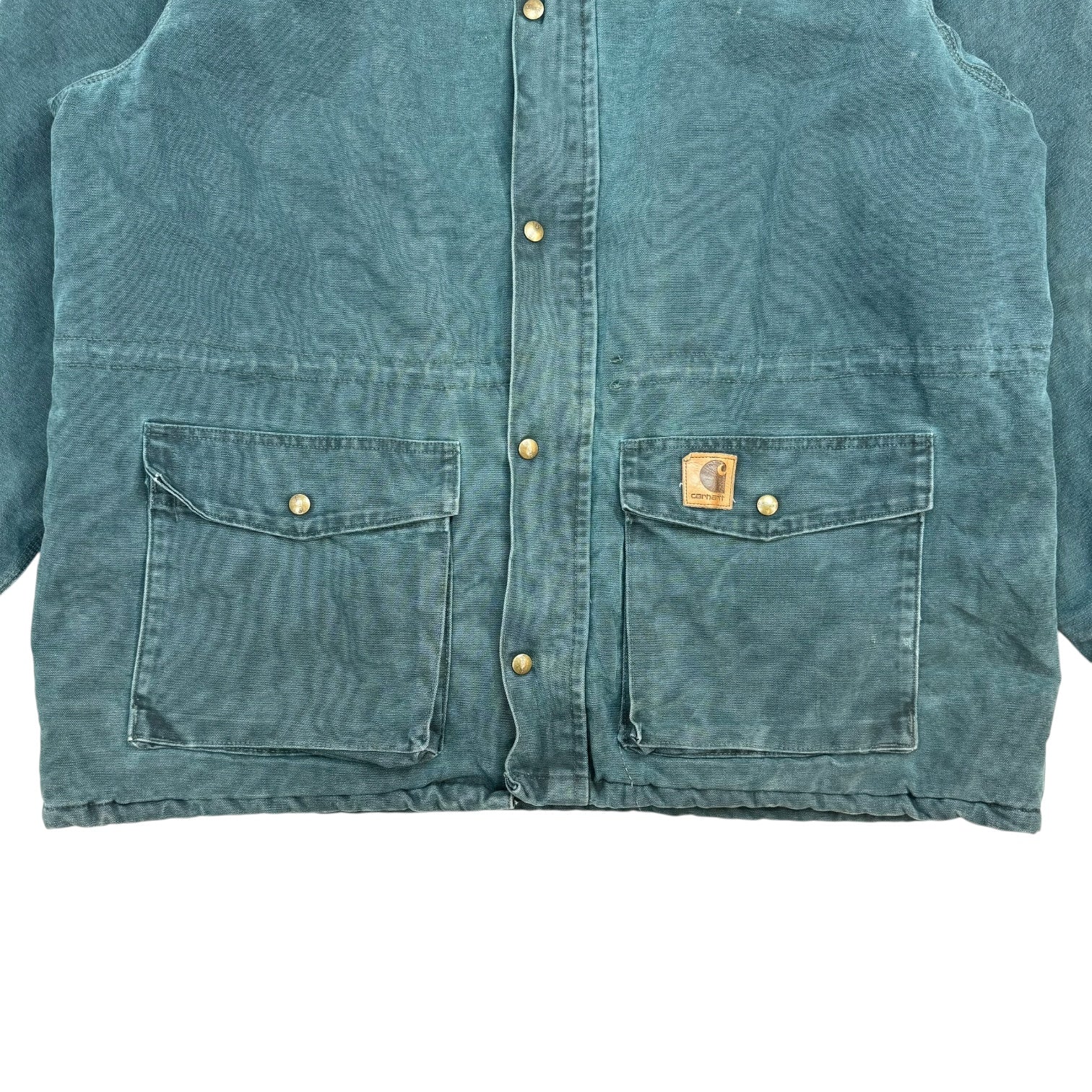 Vintage Carhartt Chore Jacket Green
