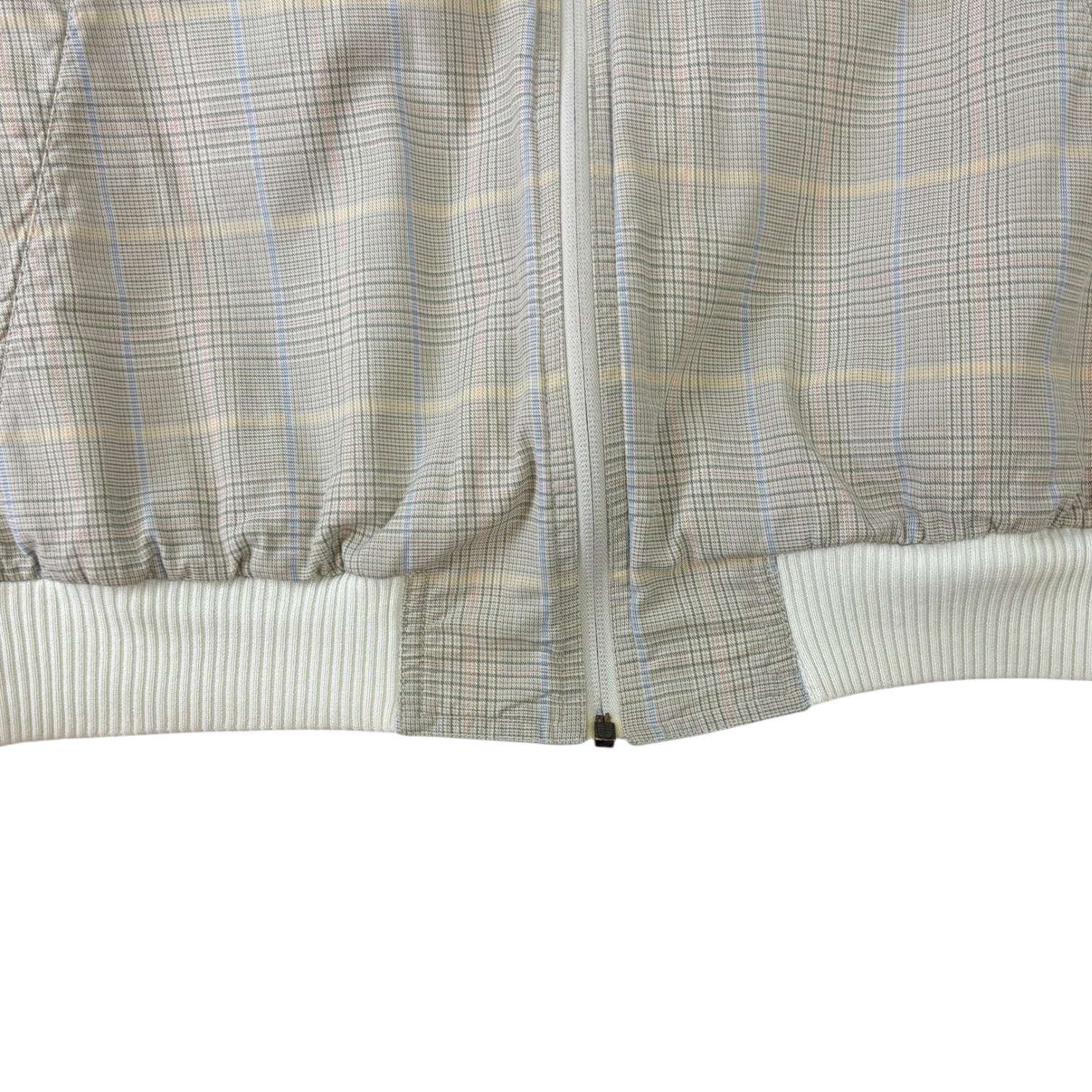 Vintage Dunhill Reversible Plaid Bomber Jacket