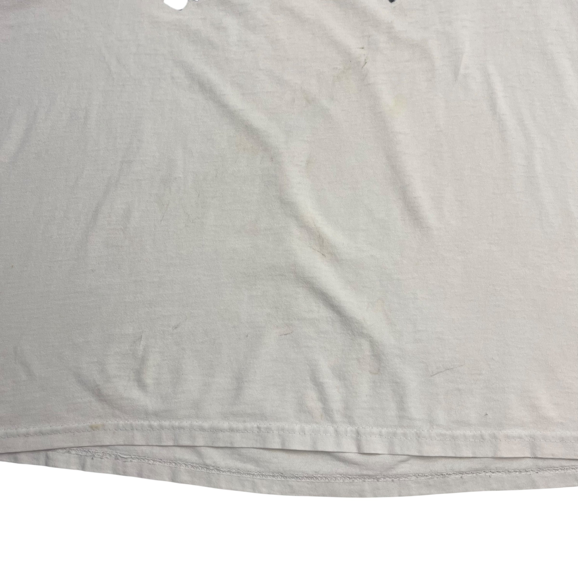 1999 Weird Al "Touring With Scissors" T-Shirt White