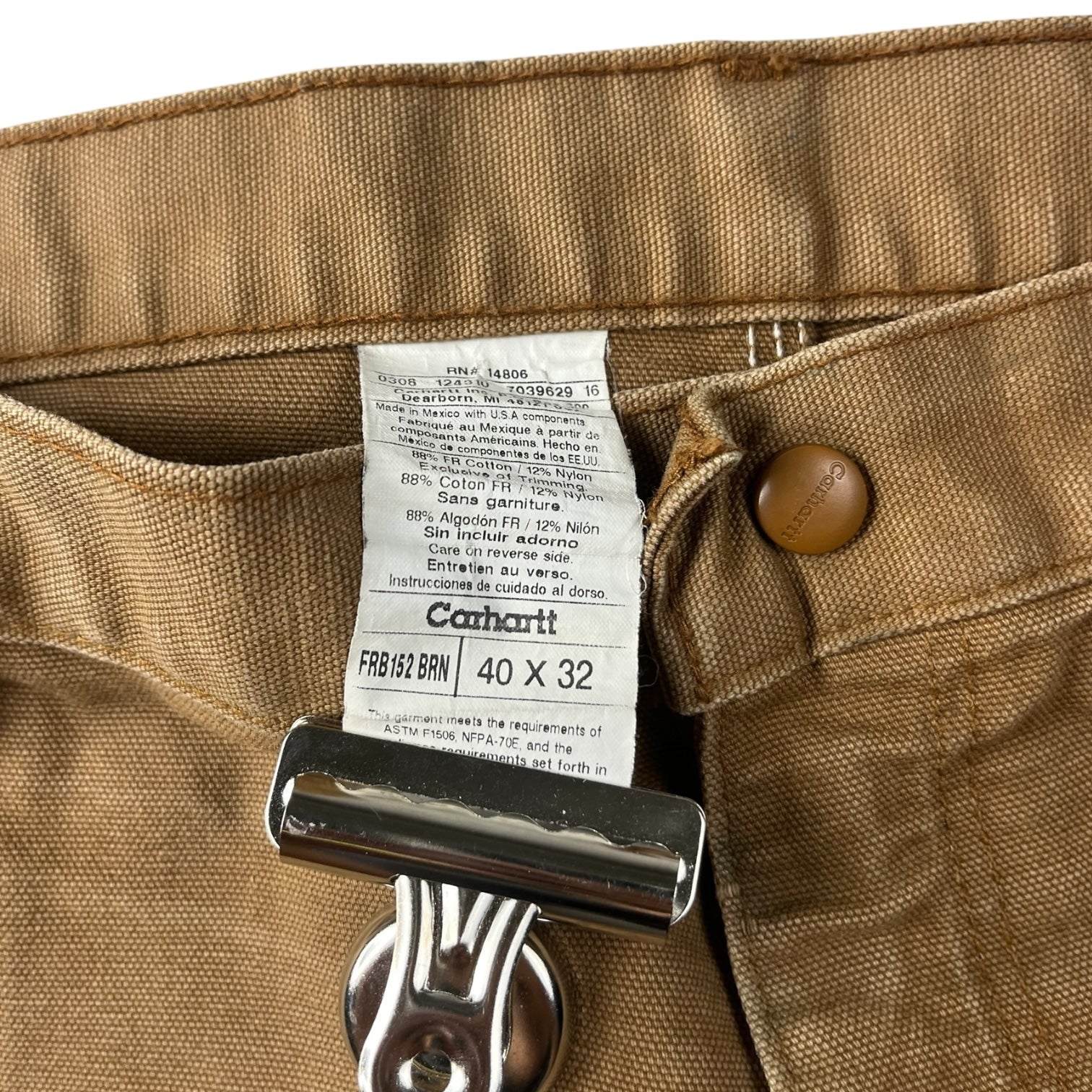 Vintage Carhartt Single Knee Pants Tan