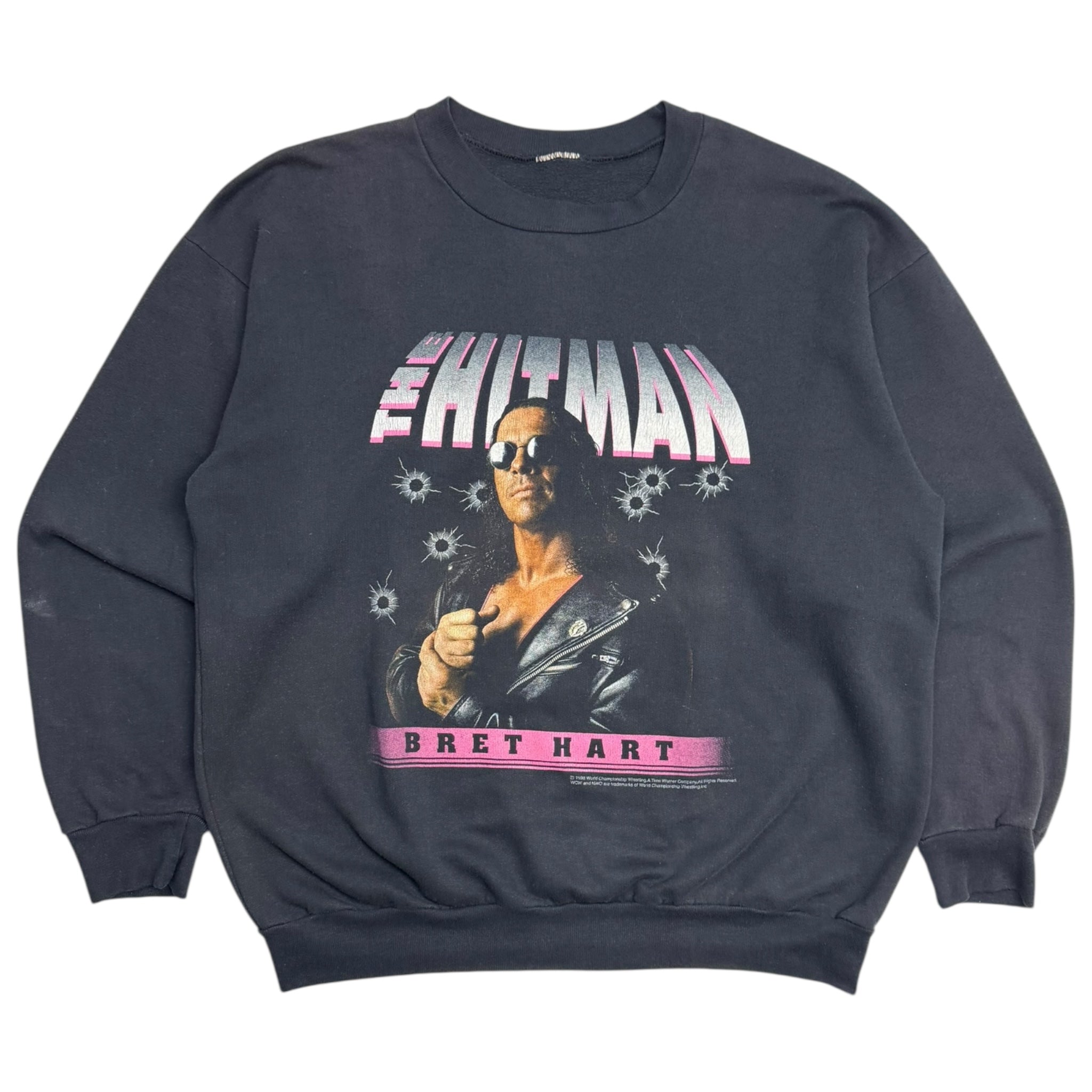 1998 Bret “The Hitman” Hart Bullet Crewneck