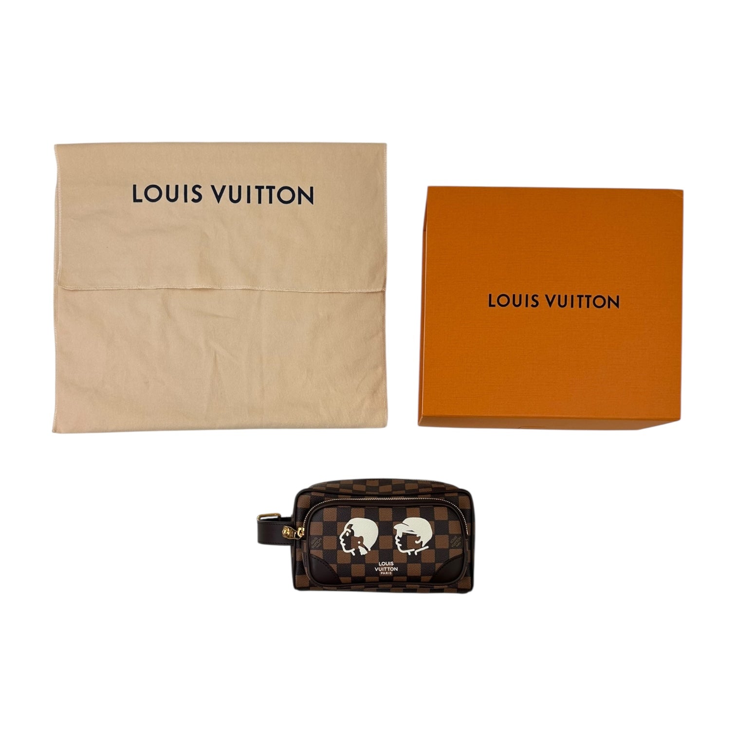 Louis Vuitton Pharrell x Nigo Dopp Kit Bag