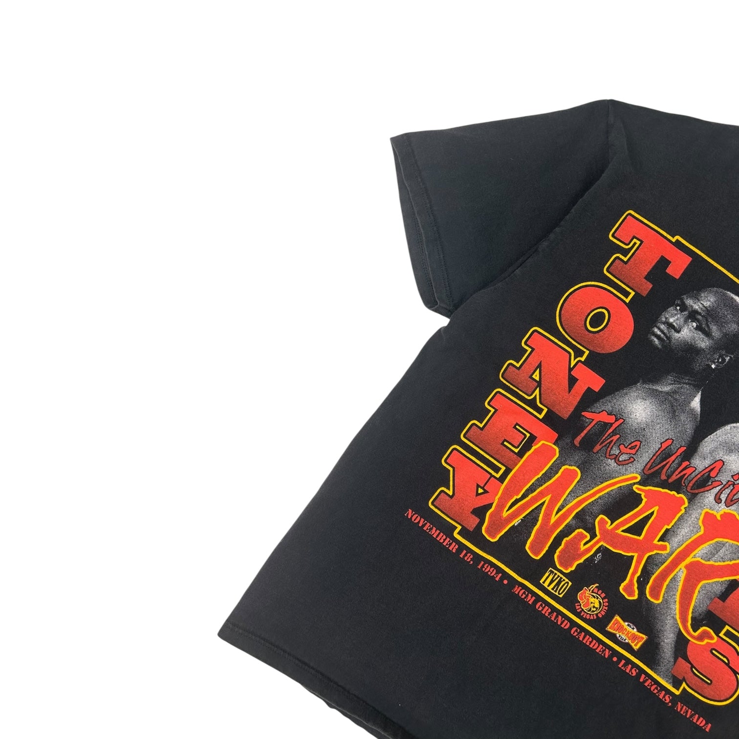 Vintage Tyson VS. Jones T-Shirt Black
