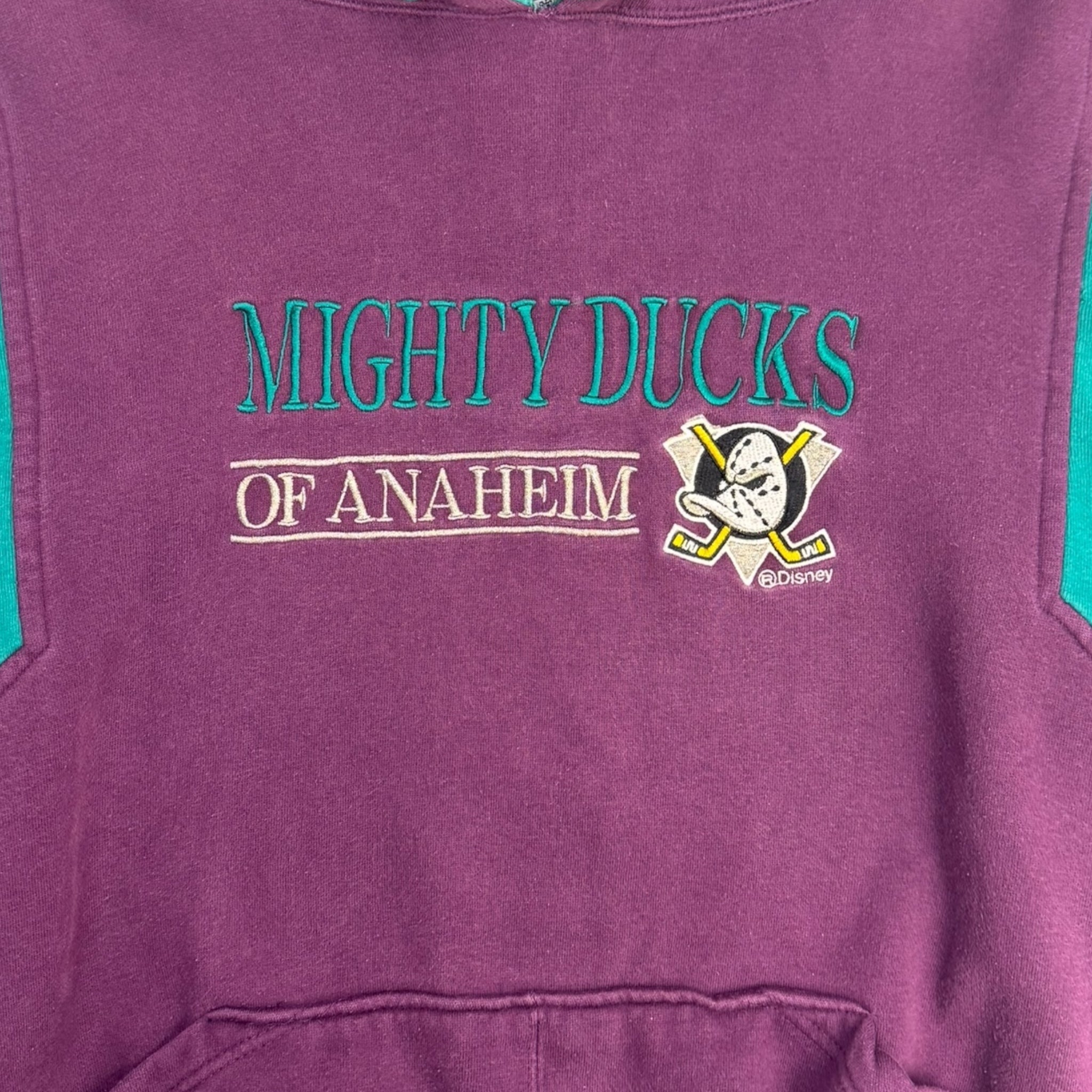 Vintage NHL Anaheim Mighty Ducks Disney Hoodie