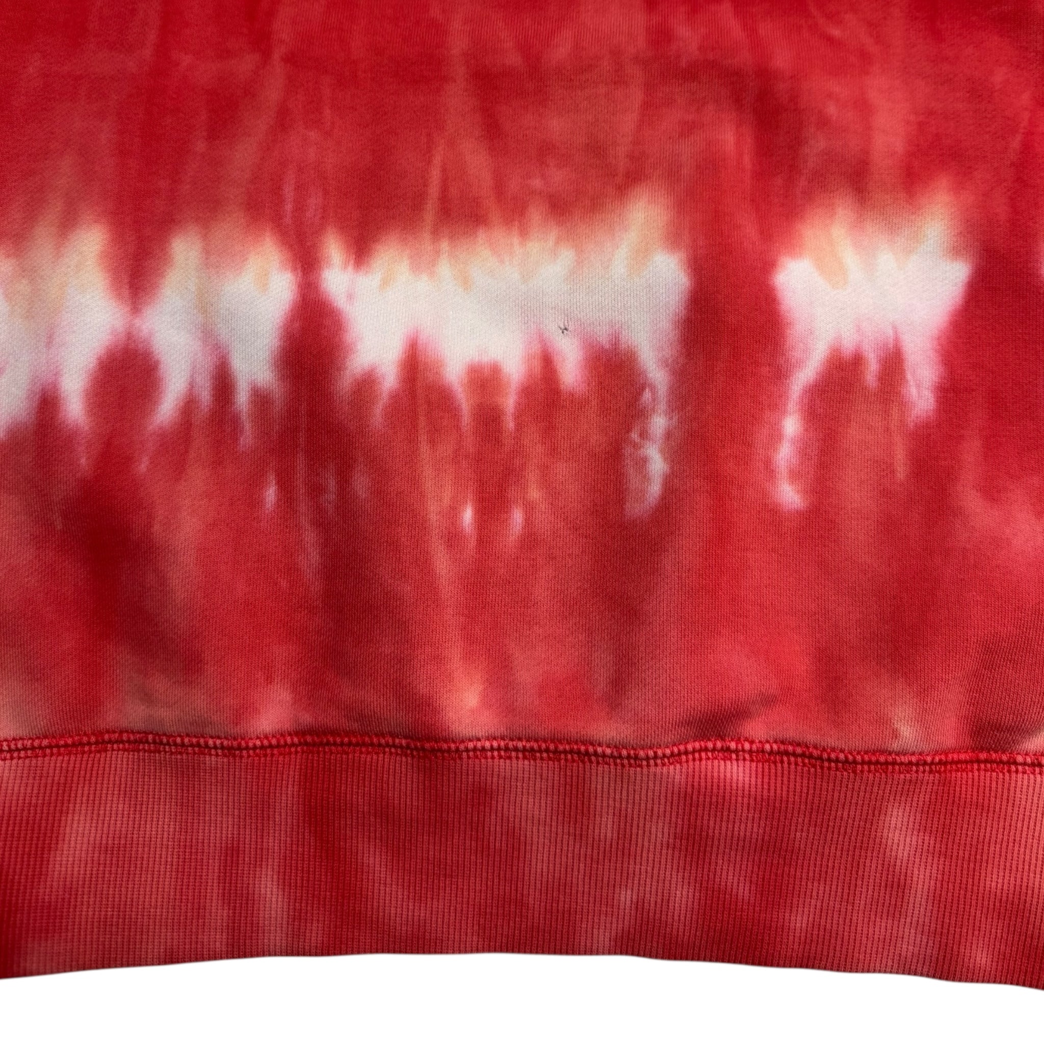 OVO Marble Tie Dye Hoodie Red