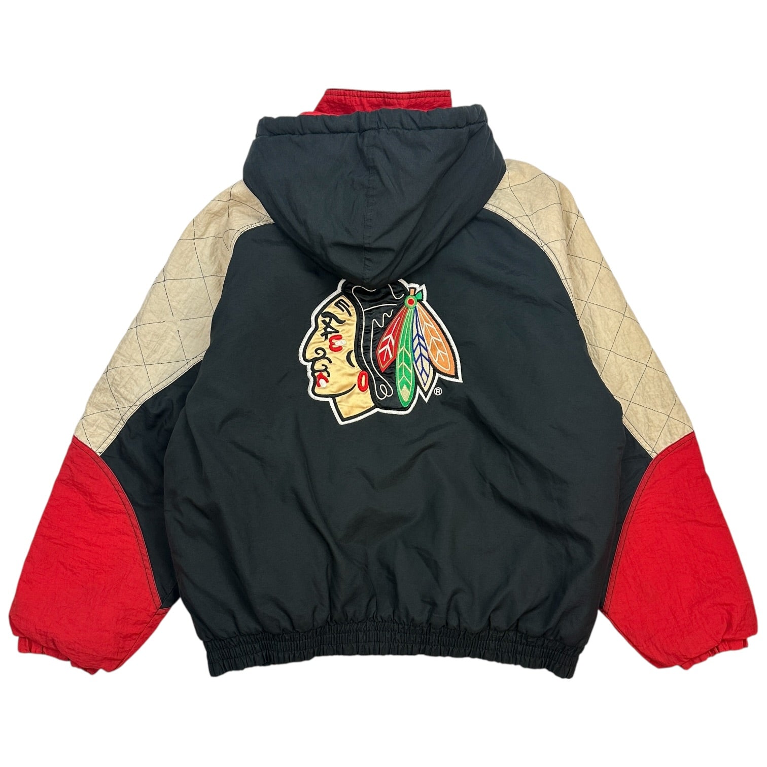 Vintage Chicago Blackhawks Starter Jacket Red/White
