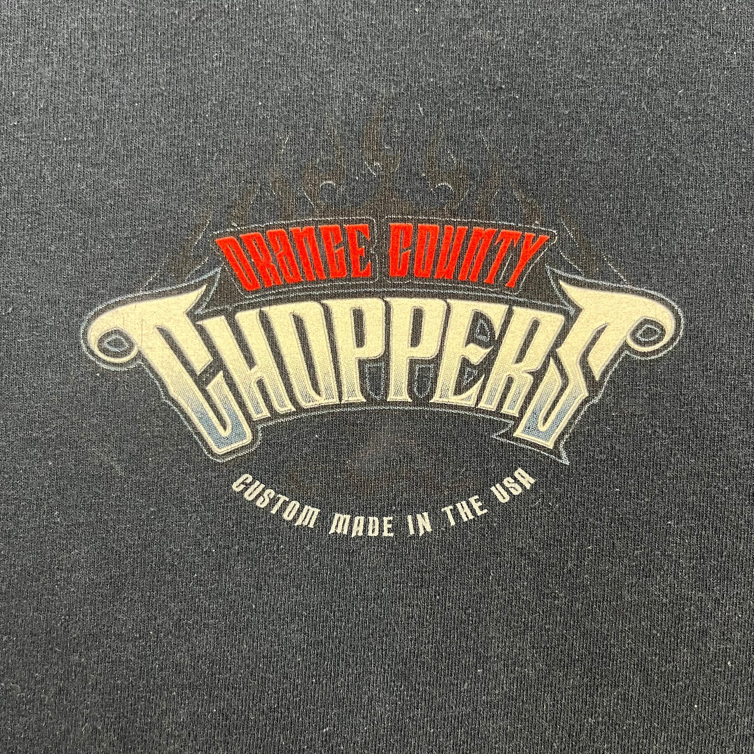 2004 Orange County Choppers Long Sleeve Tee Navy Blue