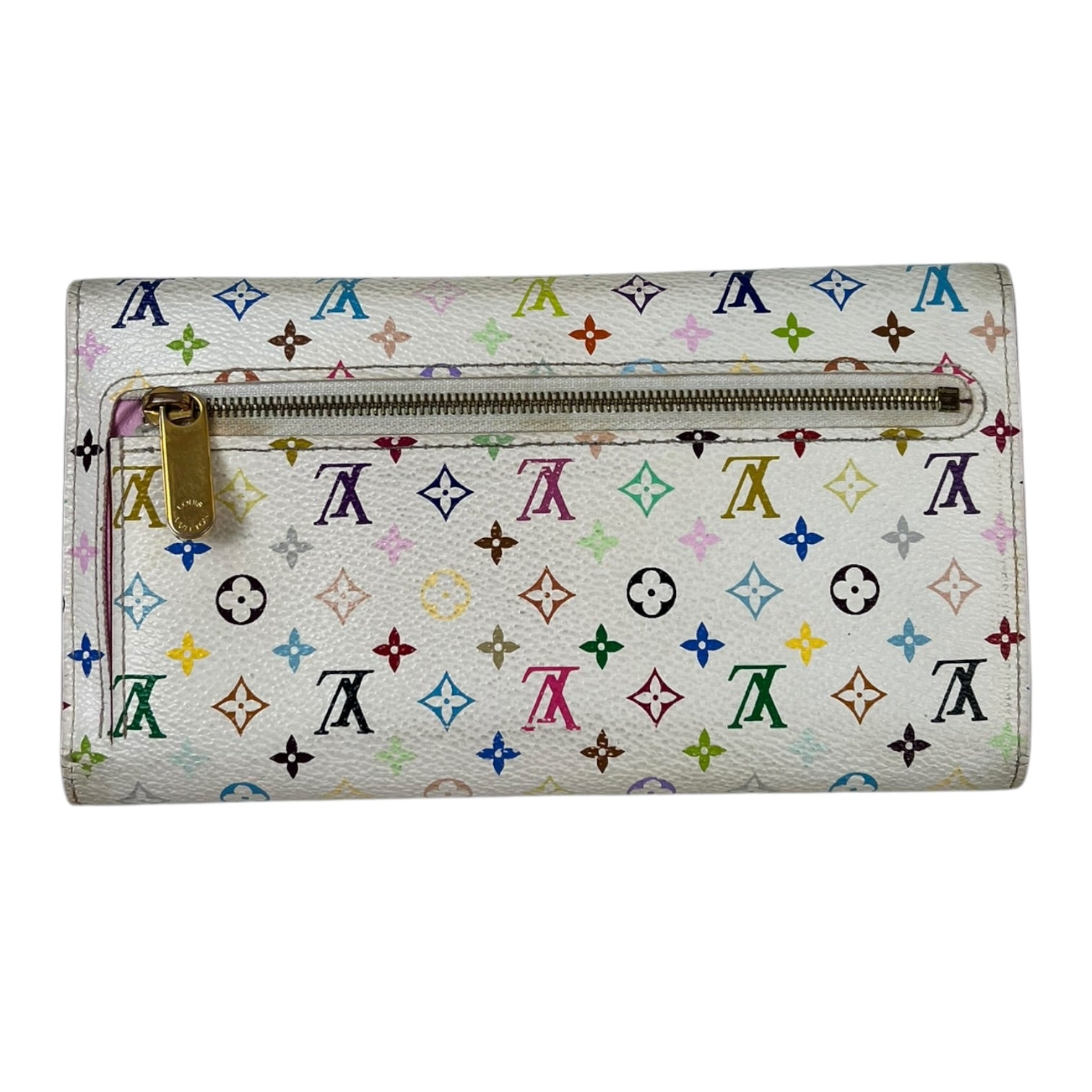 Vintage Louis Vuitton Takashi Murakami's Eugenie Monogram Wallet
