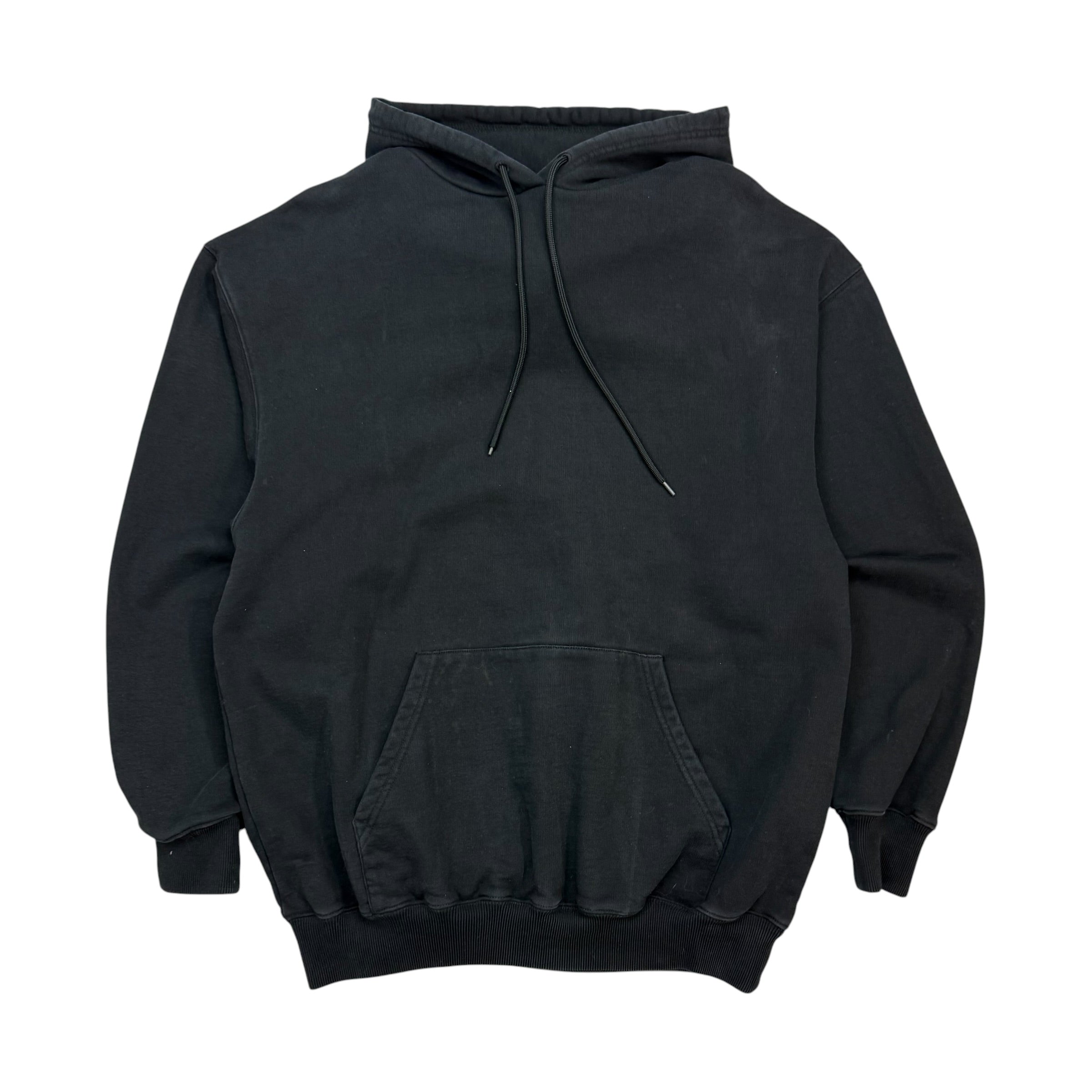 Balenciaga Logo Hood Hoodie Black