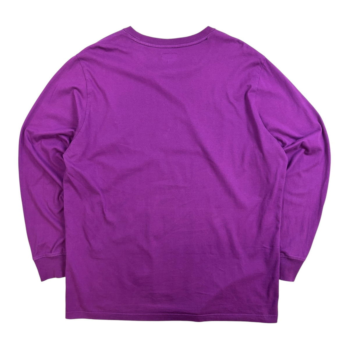 Supreme 2016 F/W Gold Logo Long-sleeve Shirt Purple