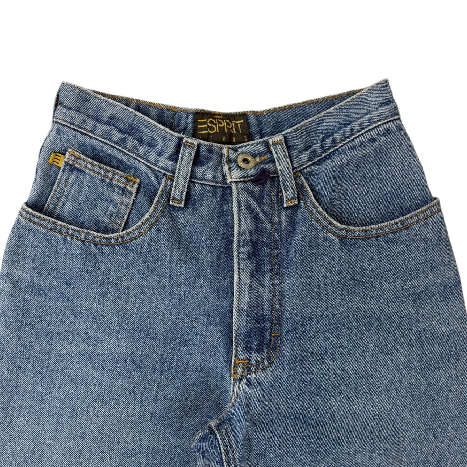 (W) Vintage ESPRIT Jeans Tapered Denim Medium Wash