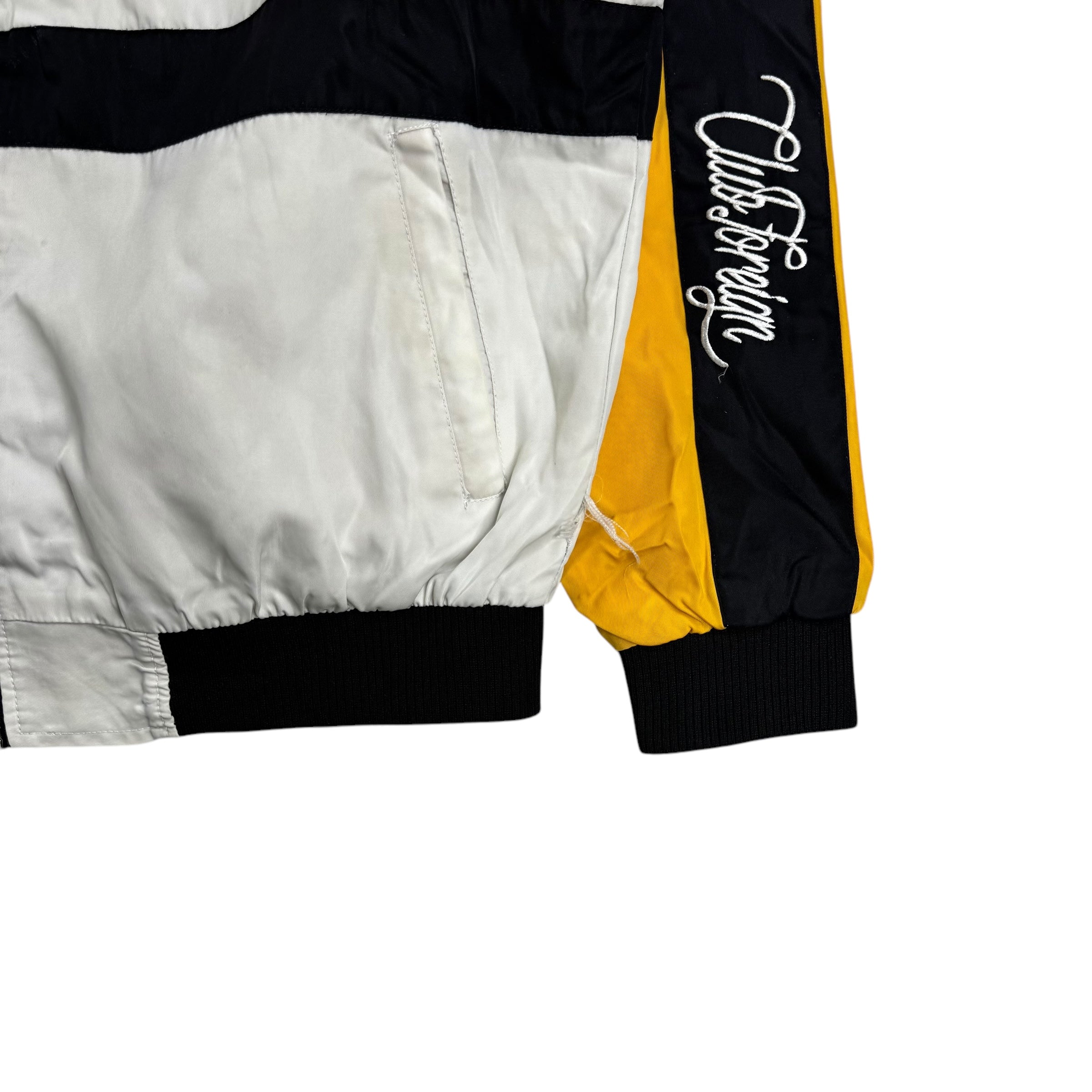 Vintage Club Foreign Audi Sports Bomber Jacket Tricolor