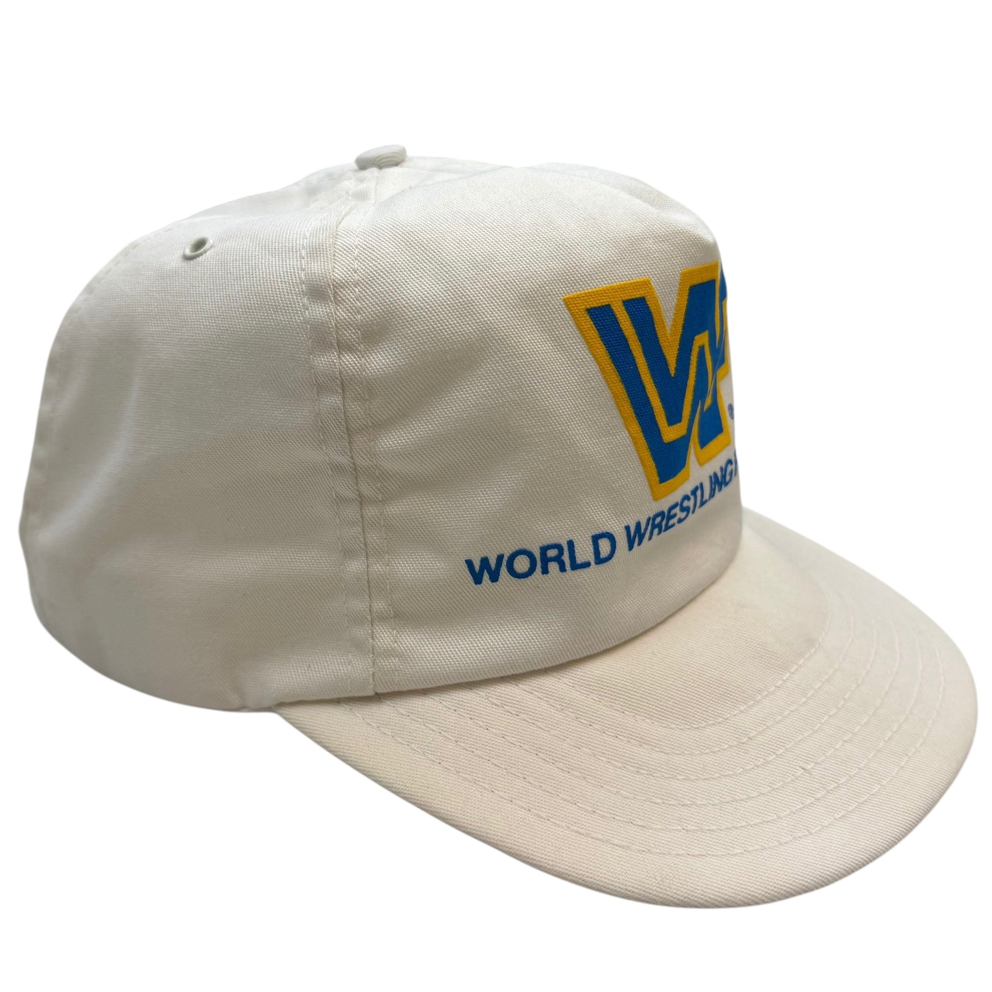 Vintage WWF World Wrestling Federation Snapback White