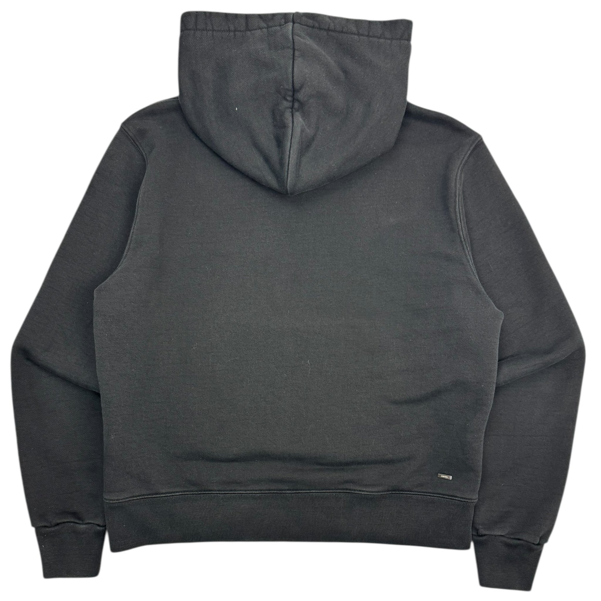 Amiri Core Logo Hoodie Black Carolina Blue