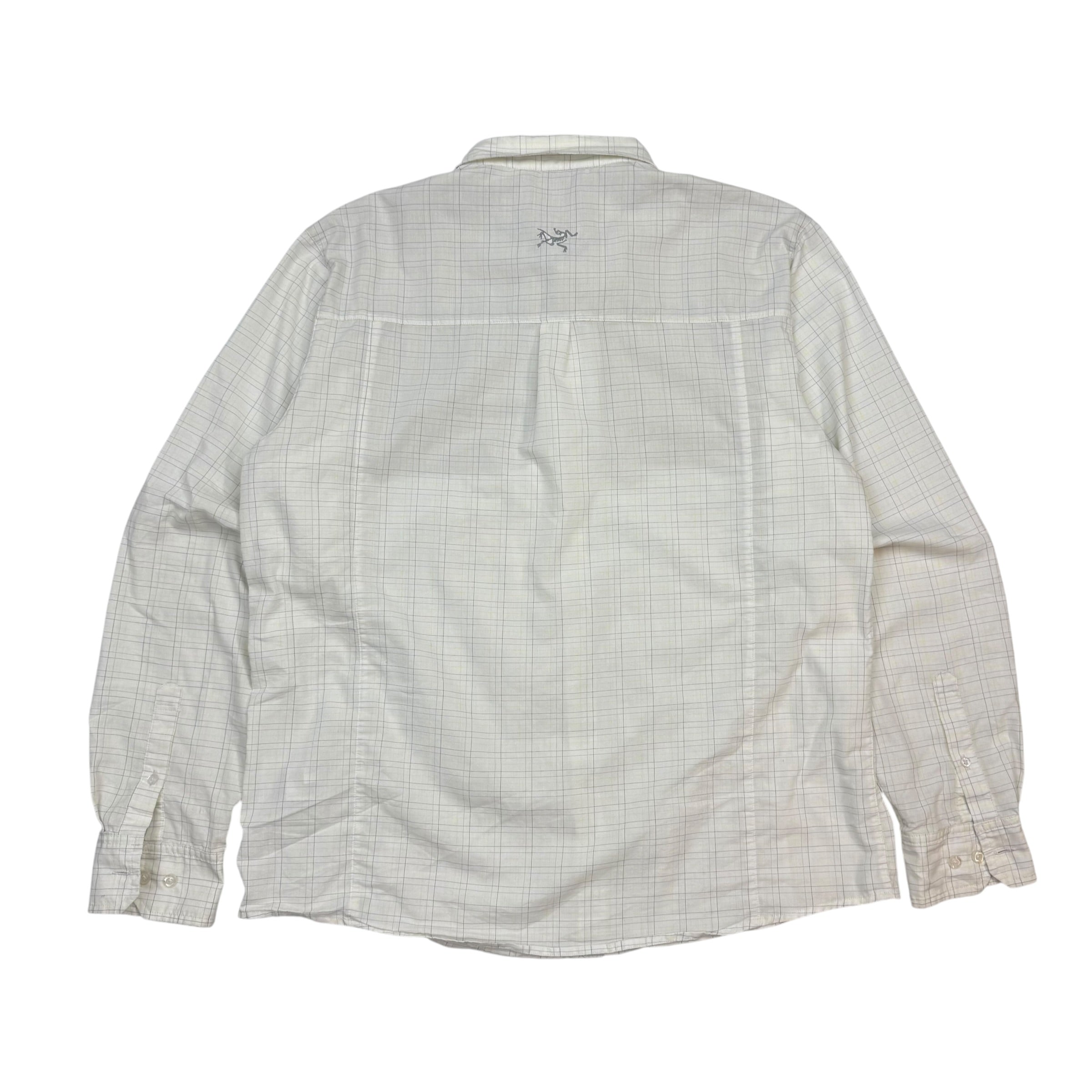 Arc’teryx Gryson Plaid L/S Button Up Shirt White