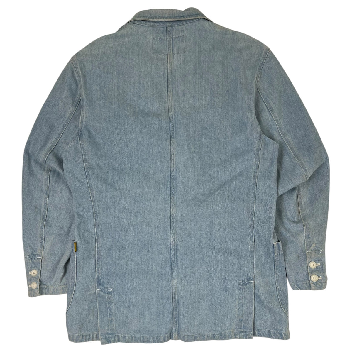 Vintage Armani Jeans Jacket Denim Light Wash