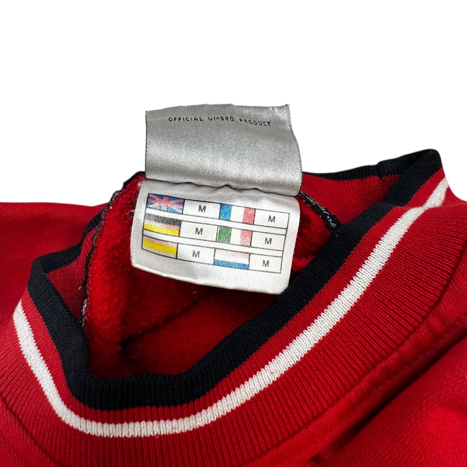 Vintage Umbro Logo Crewneck Red