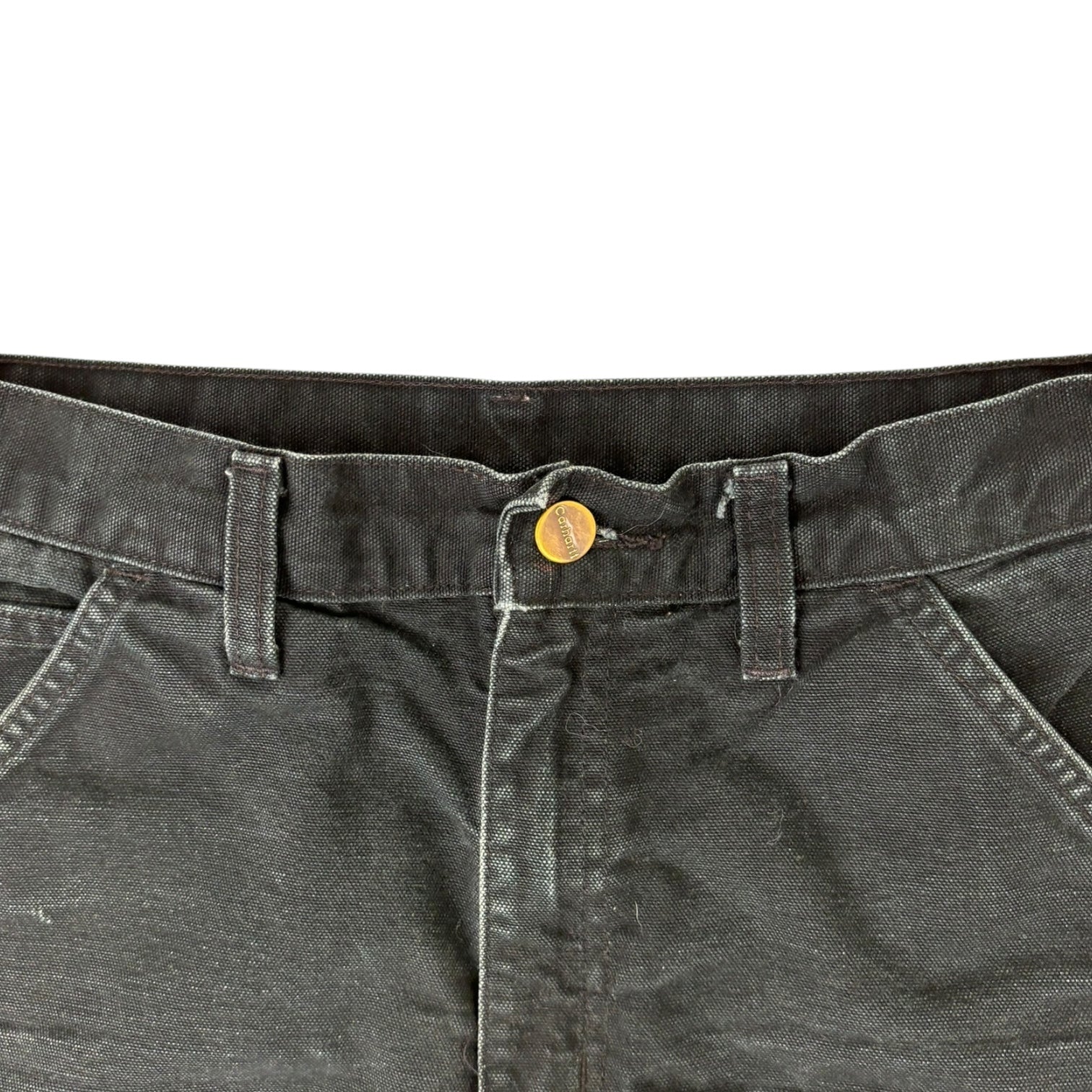 Vintage Carhartt Cropped Workwear Pant Black