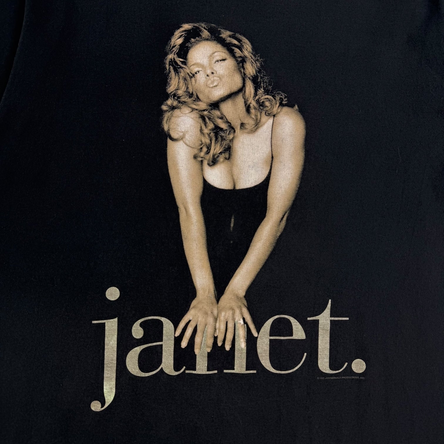 1994 Janet Jackson ‘Janet.’ Tour Tee Black