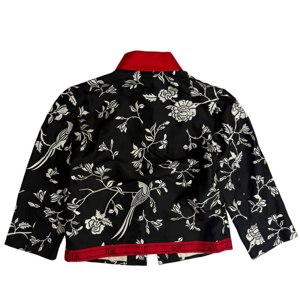 (W) Vintage Shanghai Tang Frog Closure Jacket Blacki