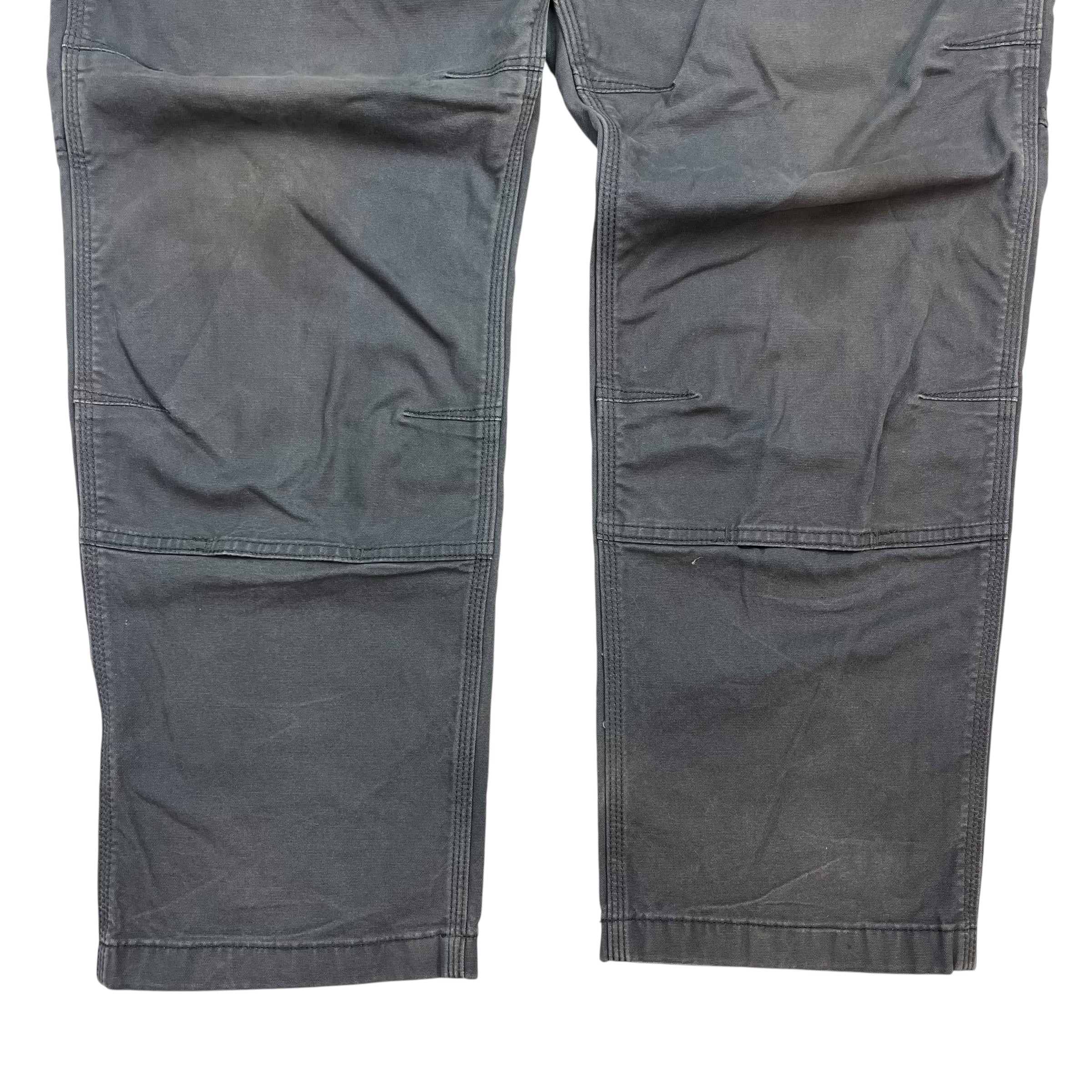 Vintage Carhartt Double Knee Work Pants Grey