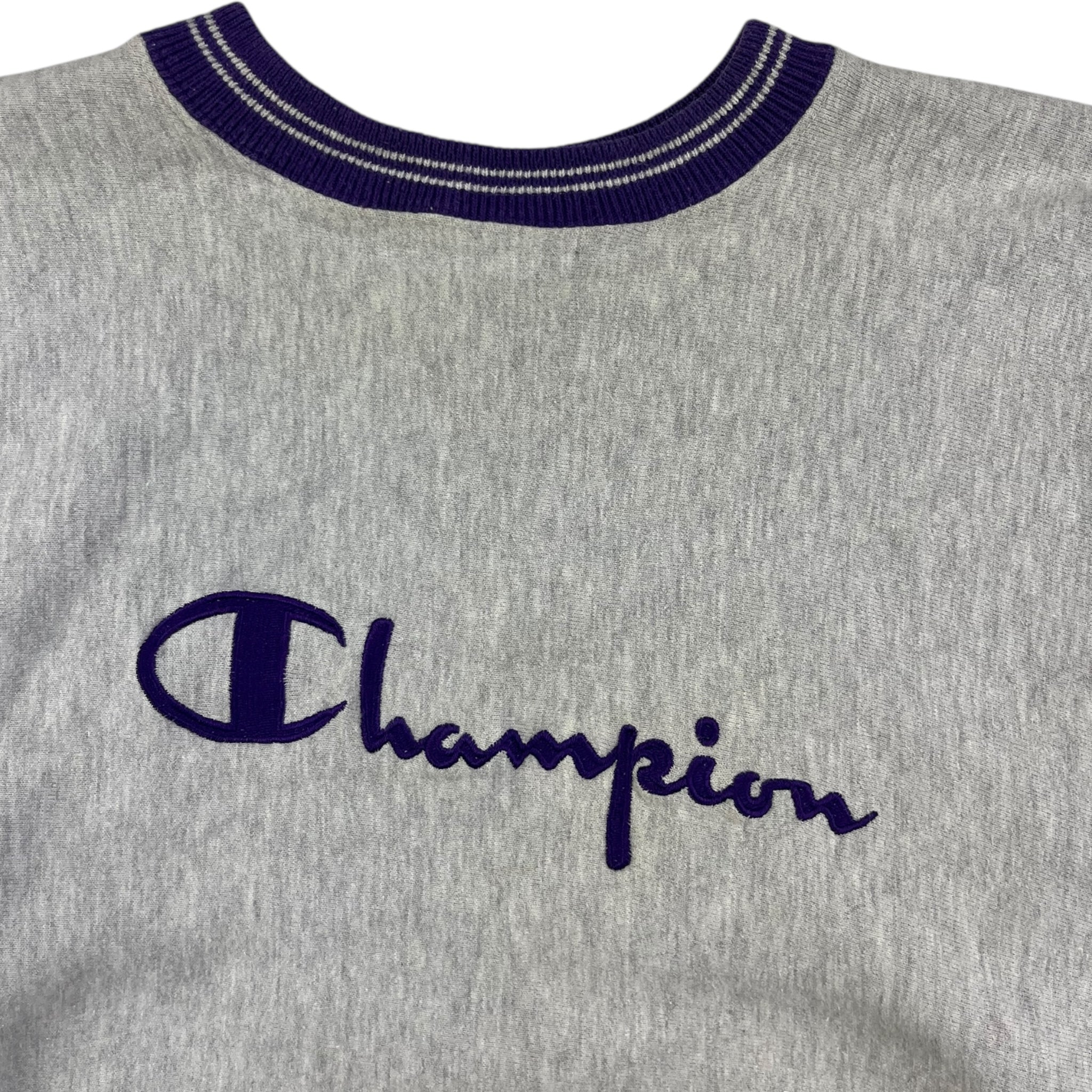 Vintage Champion Reverse Weave Ringer Sweatshirt