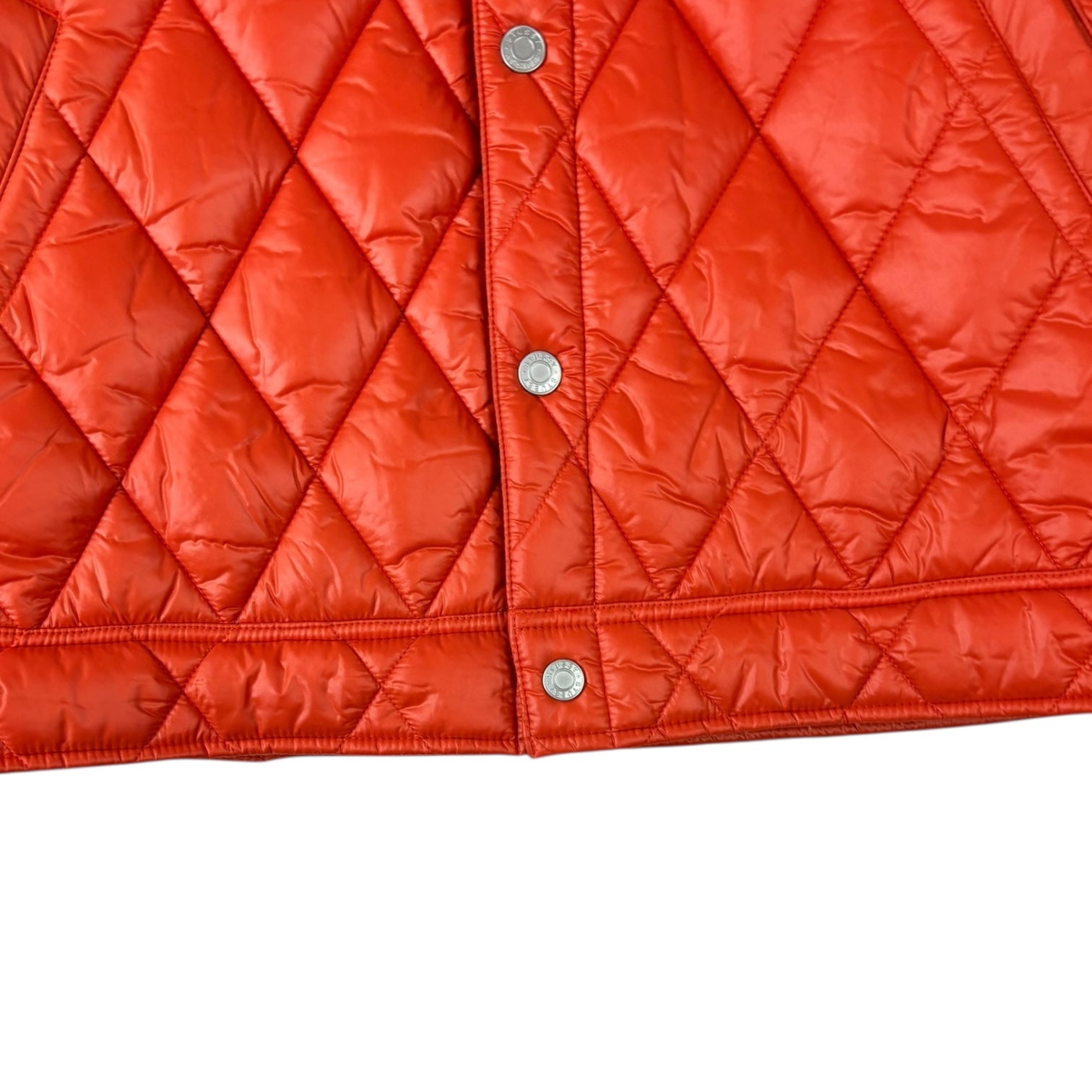 Stussy Quilted Nylon Ranch Jacket Persimmon