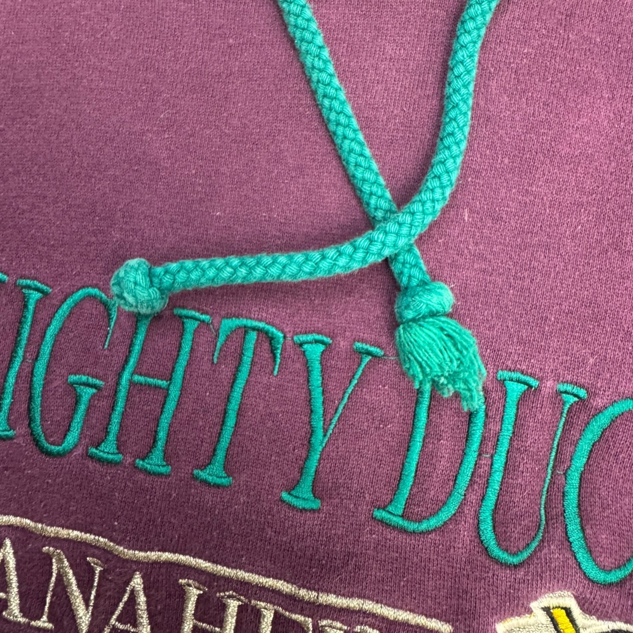 Vintage NHL Anaheim Mighty Ducks Disney Hoodie