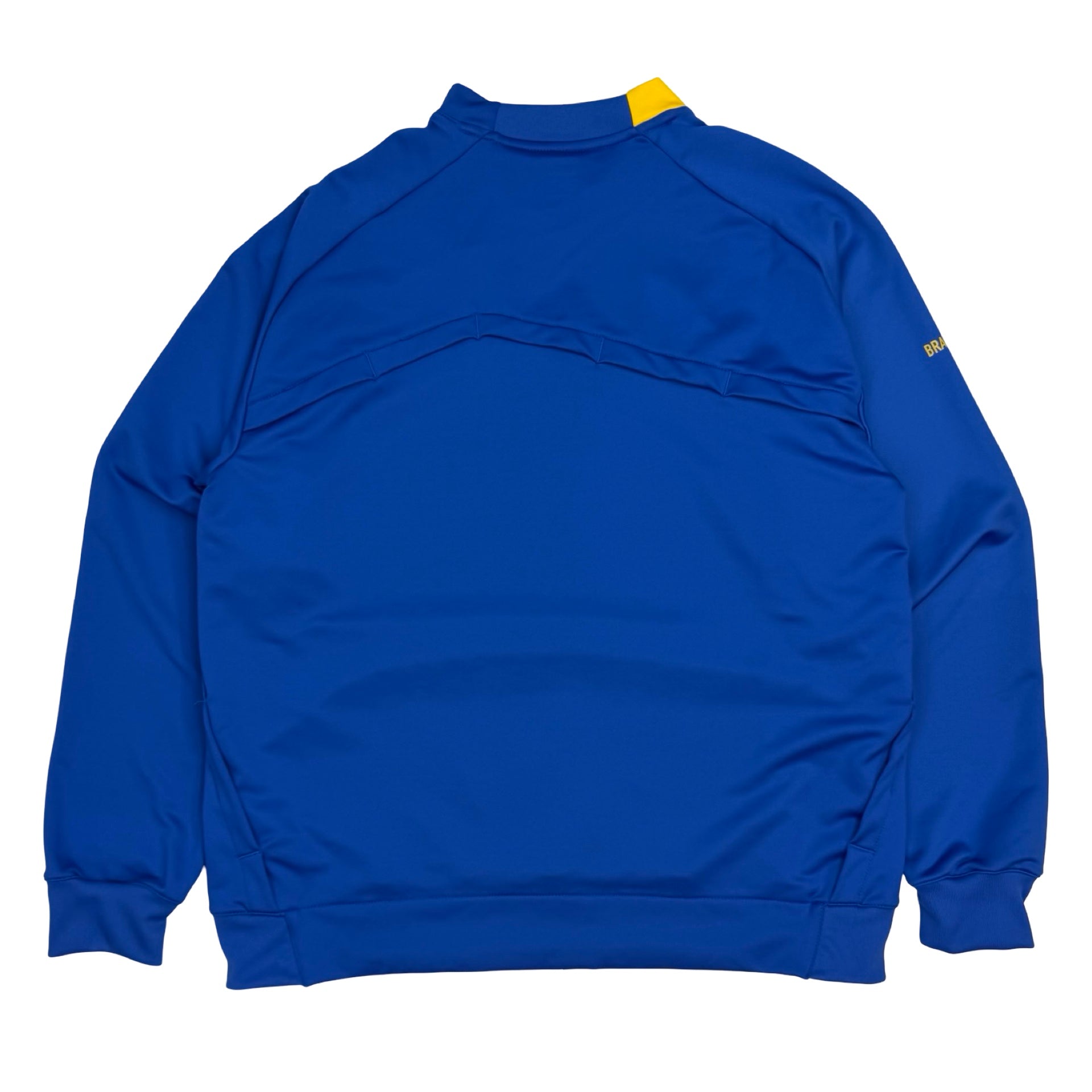 Vintage Nike Brazil Warm Up Longsleeve Shirt Blue
