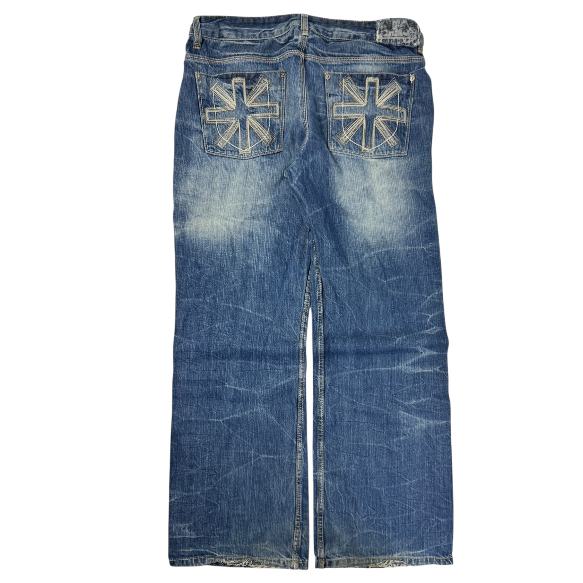 Vintage Surplus Faded Medium Wash Denim Pants
