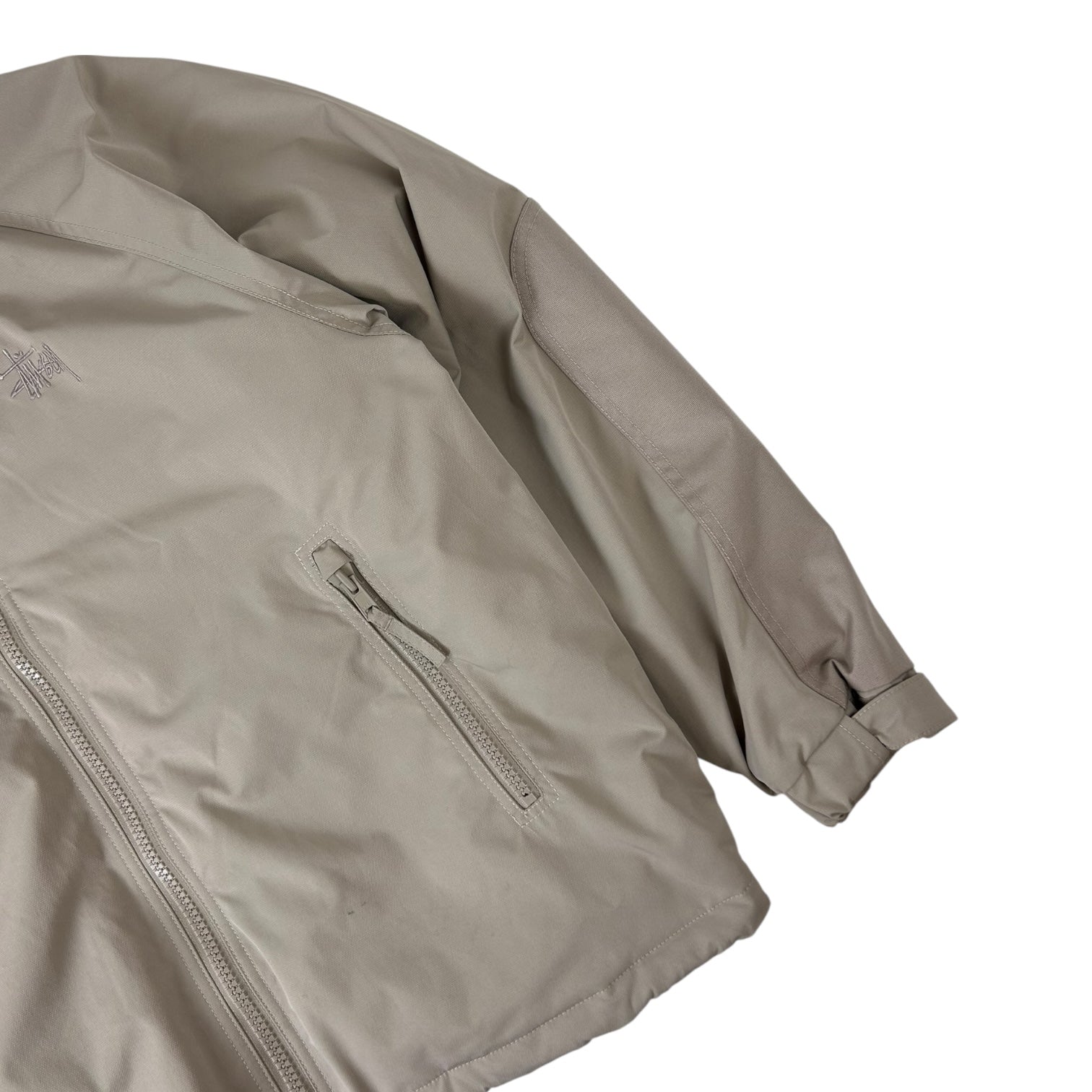 Stussy Military Short Parka Jacket Bone
