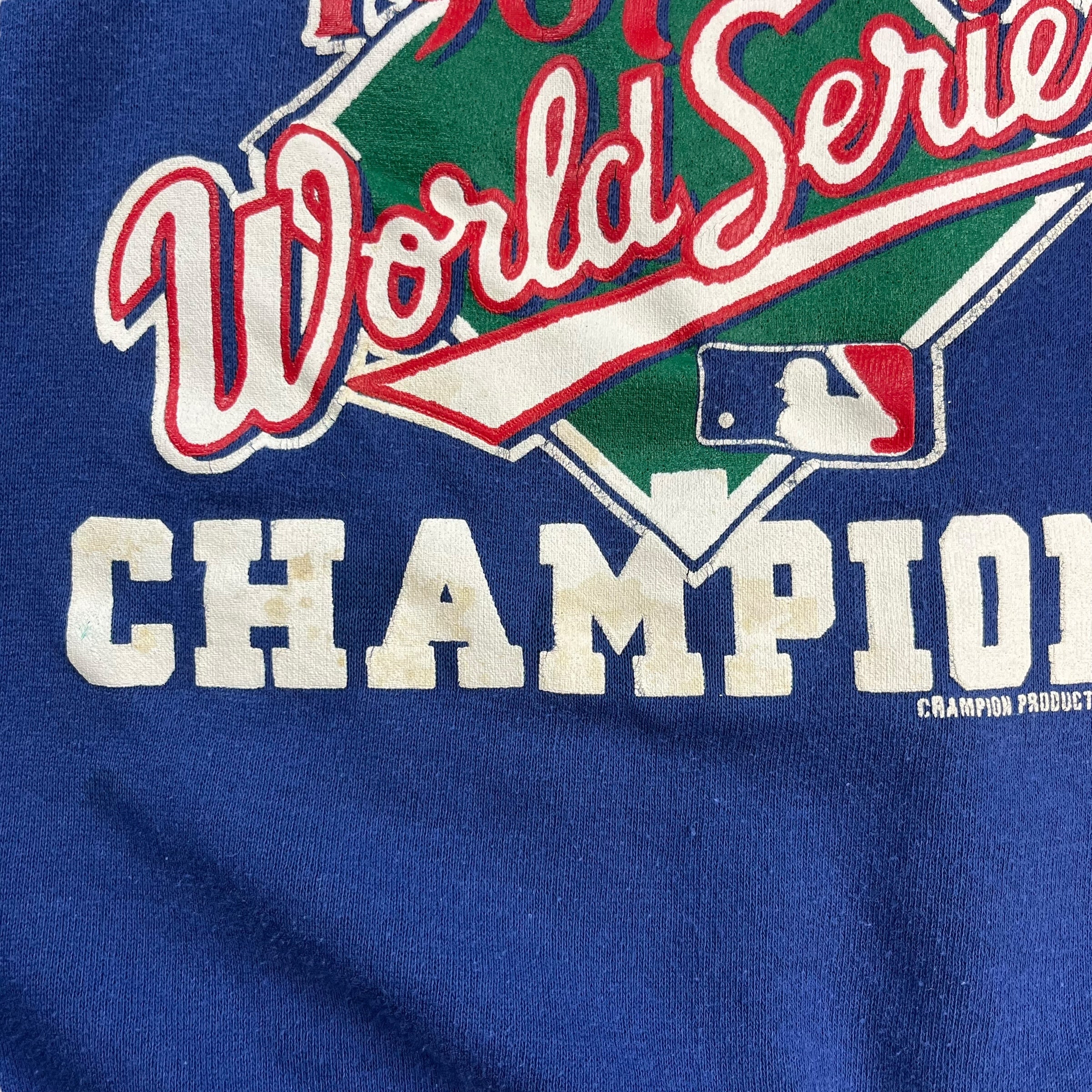 1987 Minnesota Twins World Series Champions Crewneck Blue