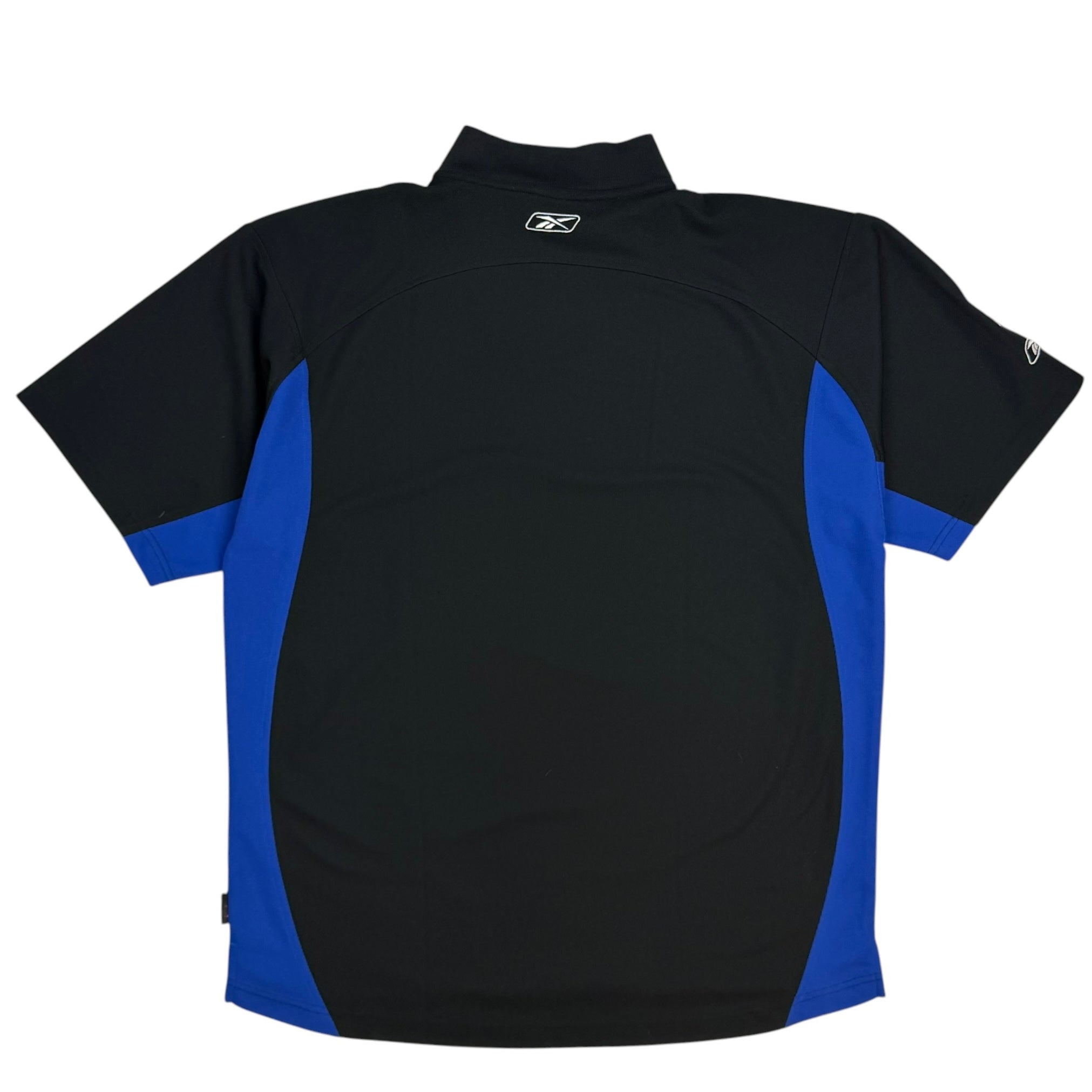 Vintage Philadelphia 76ers Shoot Around Shirt Black/Blue