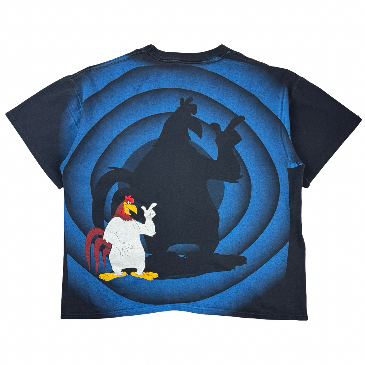 1992 Looney Tunes Foghorn Leghorn Shadow AOP T-Short