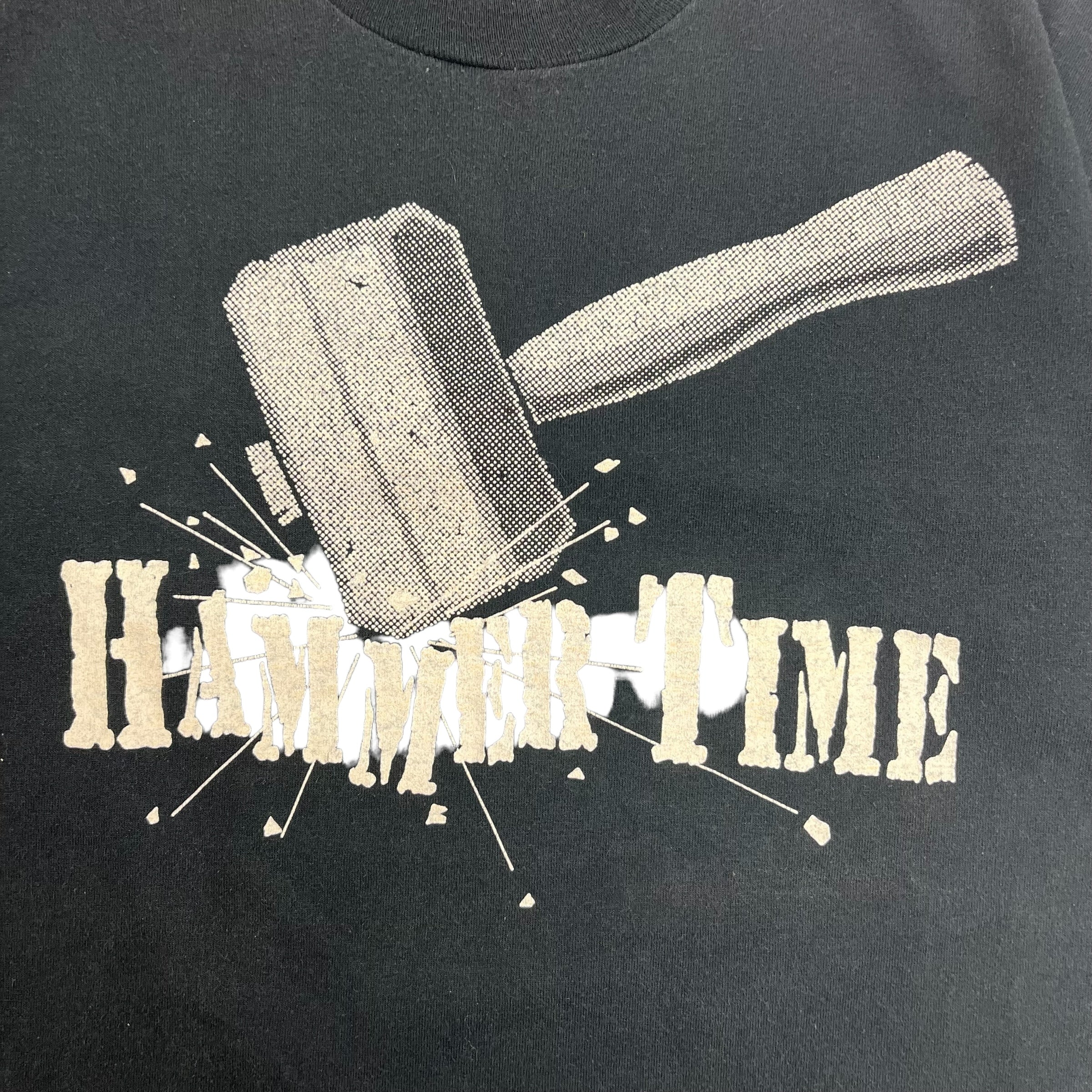 1990 Detroit Pistons 'Hammer Time' T-Shirt - Black