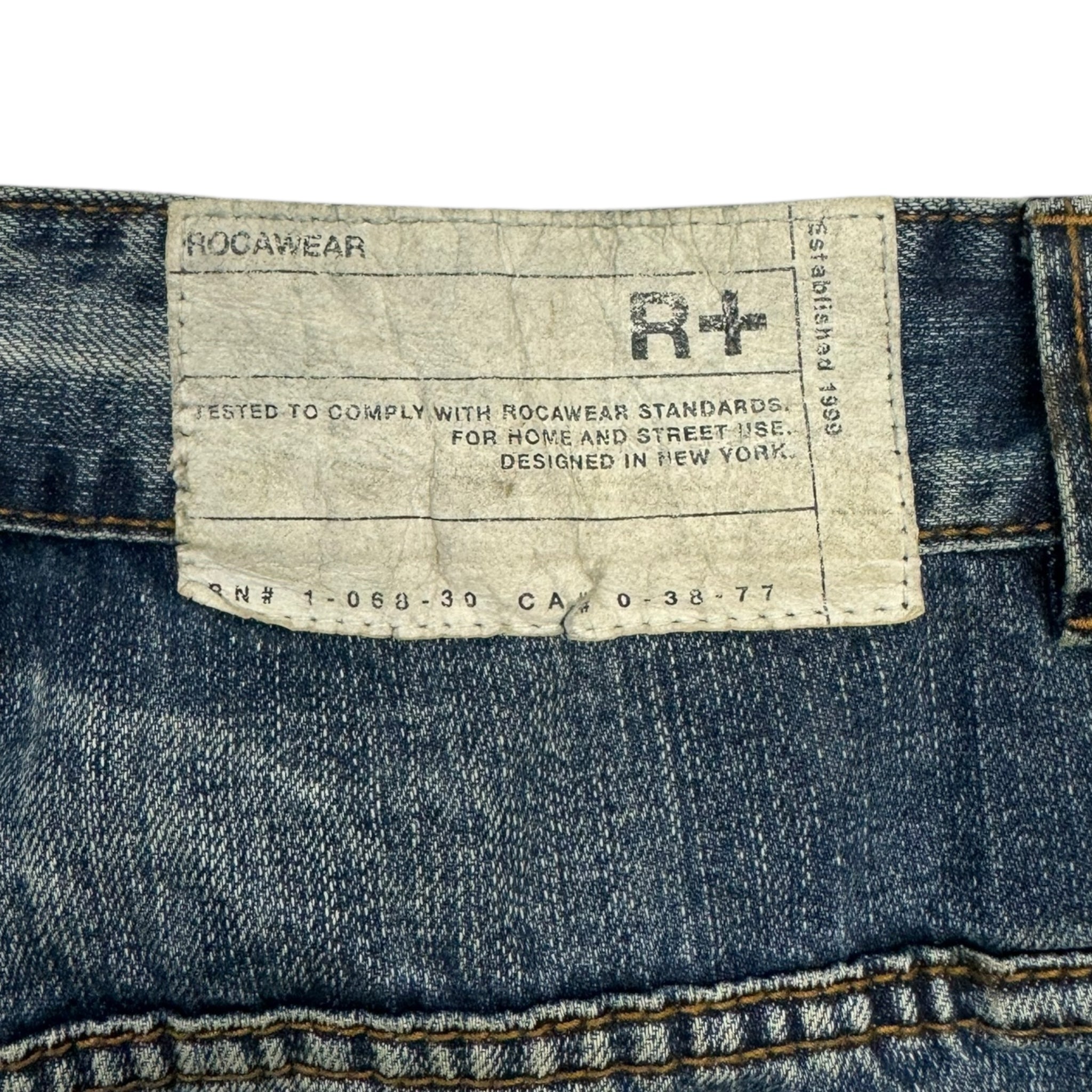 Y2K Rocawear Embroidered Denim Bottoms
