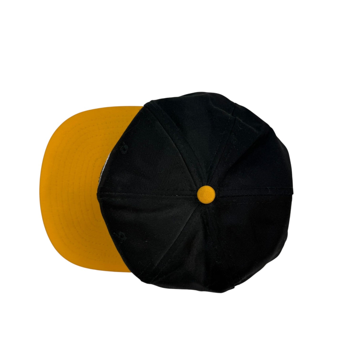 Vintage Pittsburgh Penguins SnapBack Hat Black/Yellow