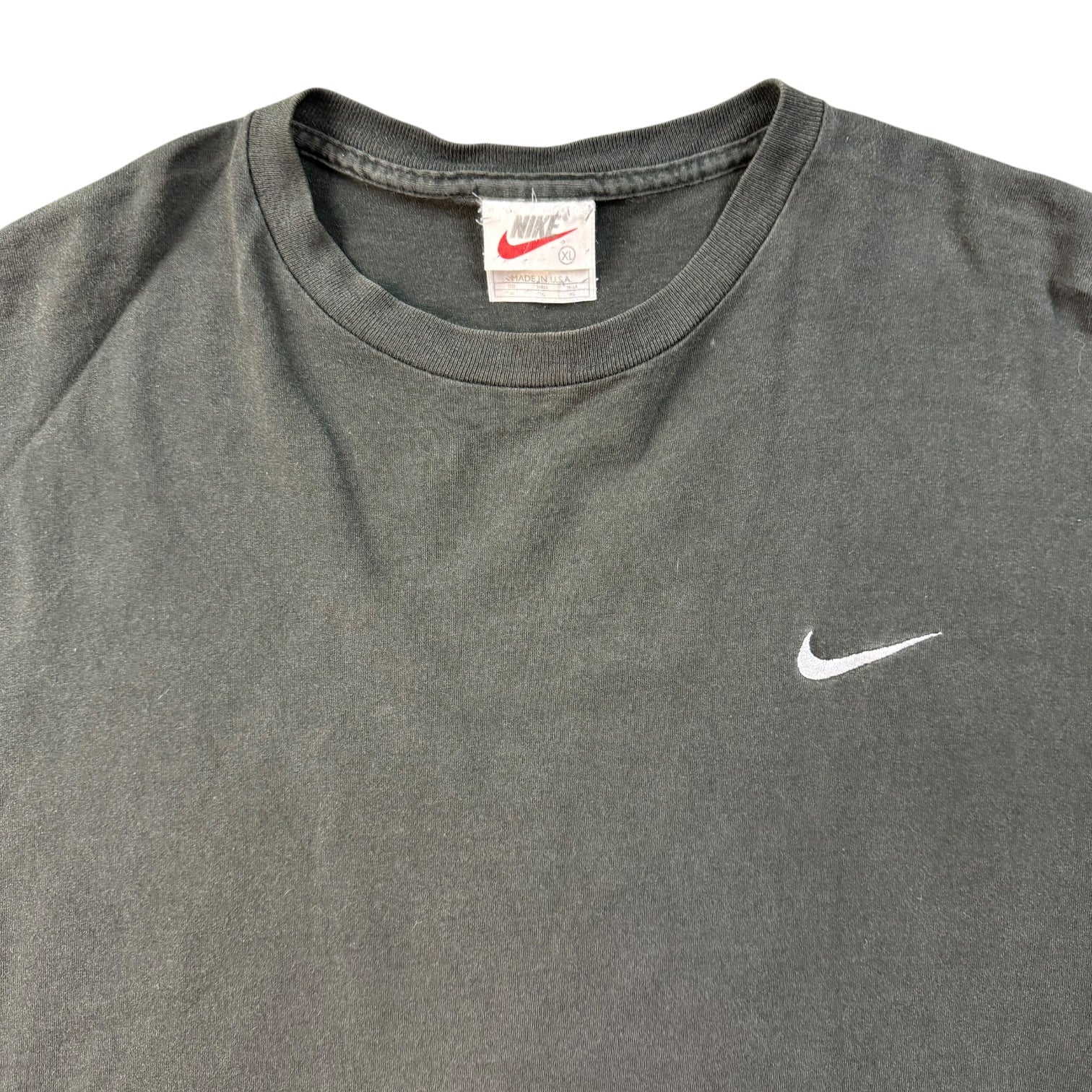 Vintage Nike Swoosh Tee Black